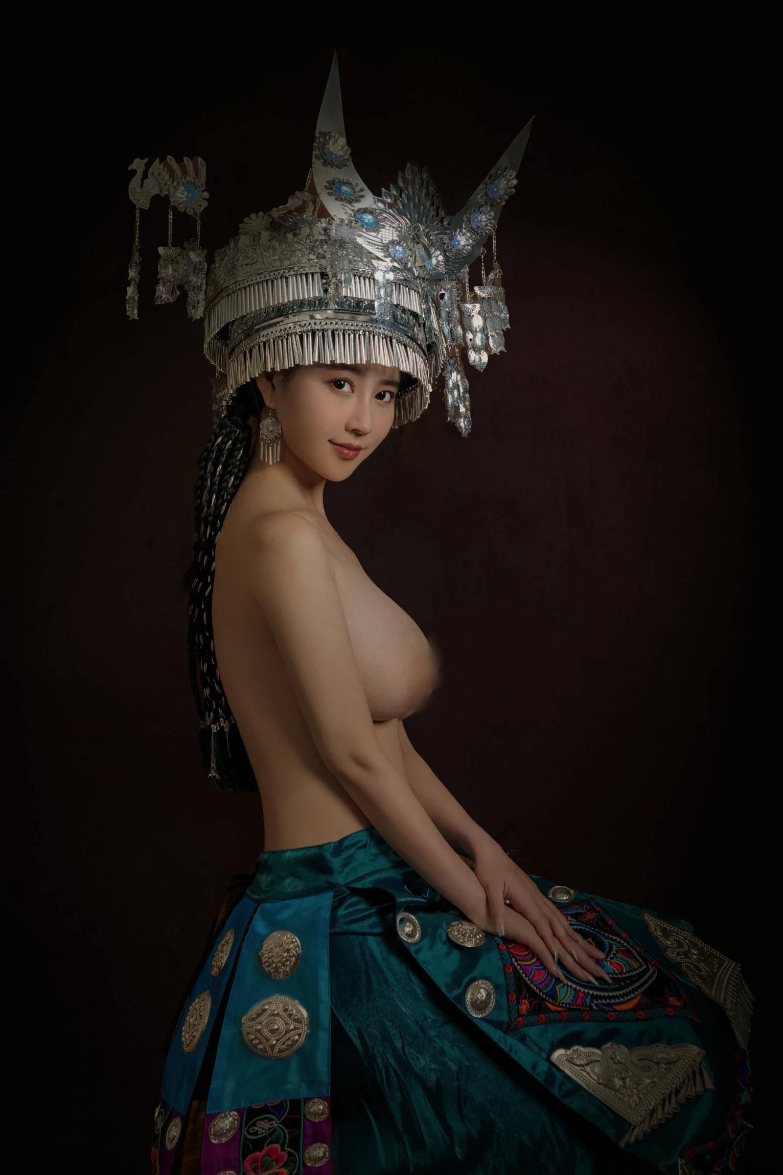 年年Nnian – 苗疆少女 Cosplay-第28张