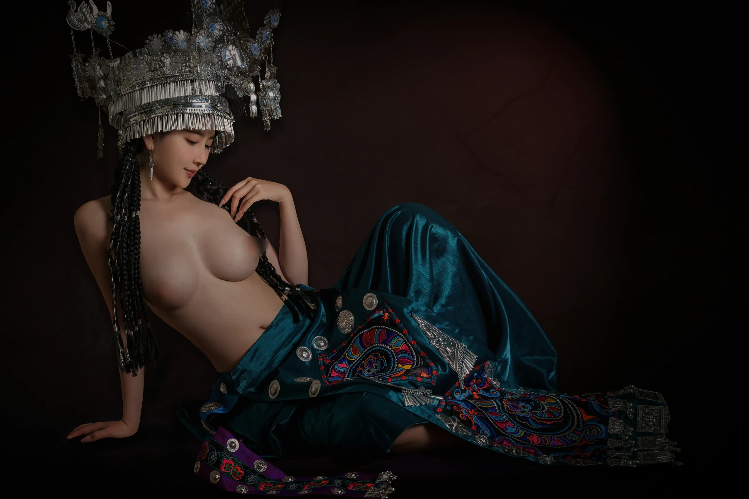 年年Nnian – 苗疆少女 Cosplay-第30张