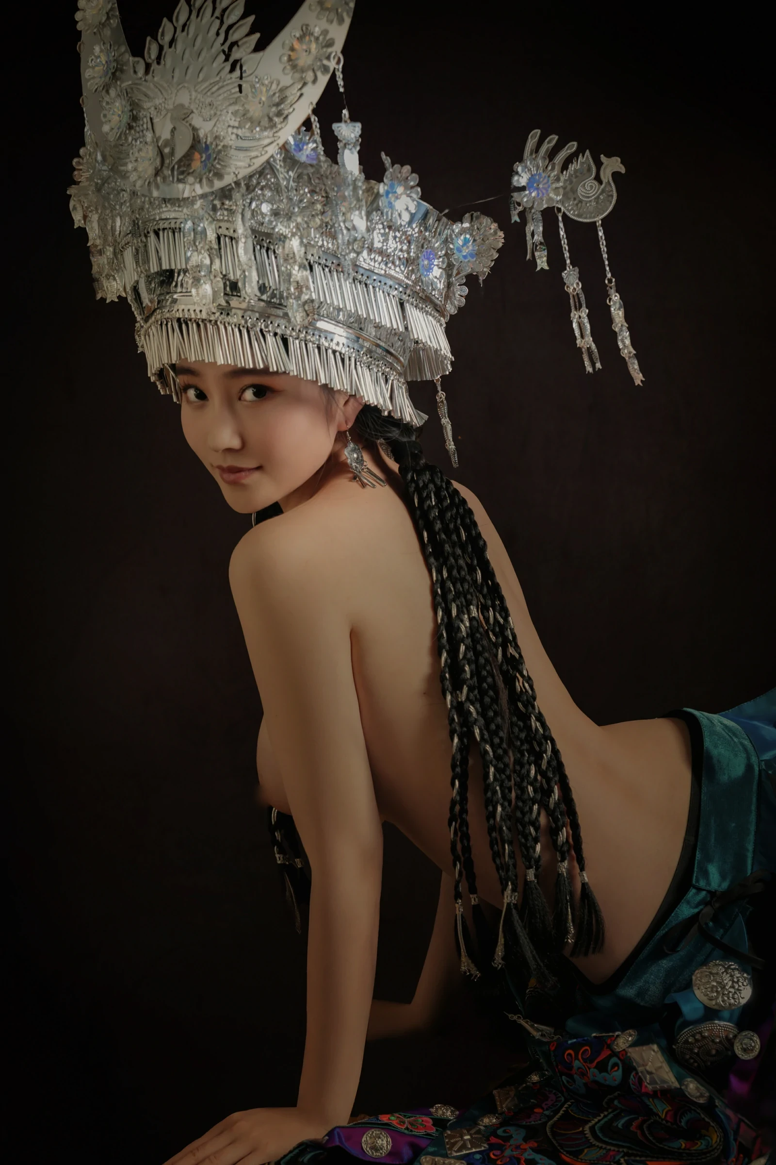 年年Nnian – 苗疆少女 Cosplay-第43张