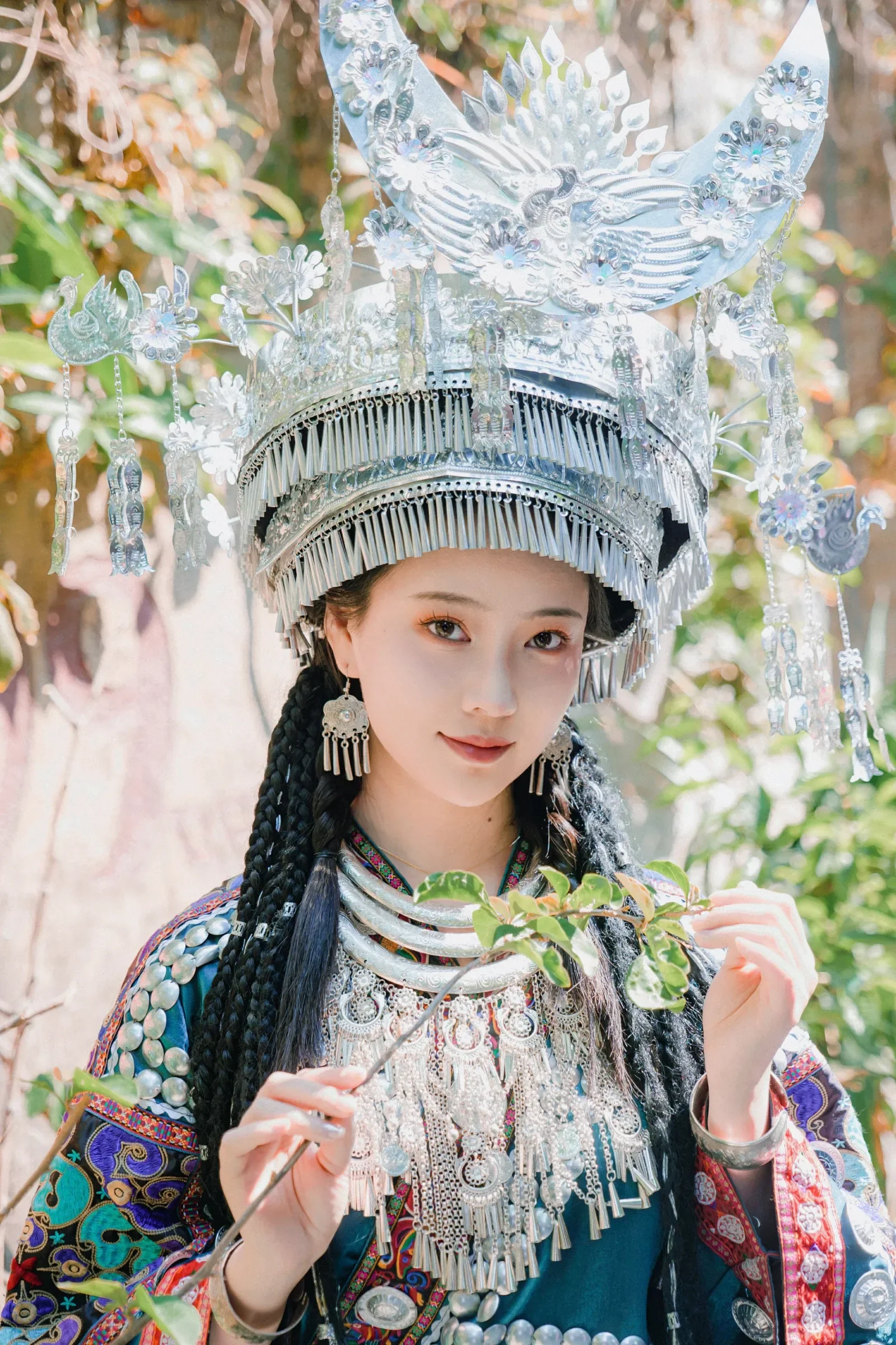 年年Nnian – 苗疆少女 Cosplay-第47张
