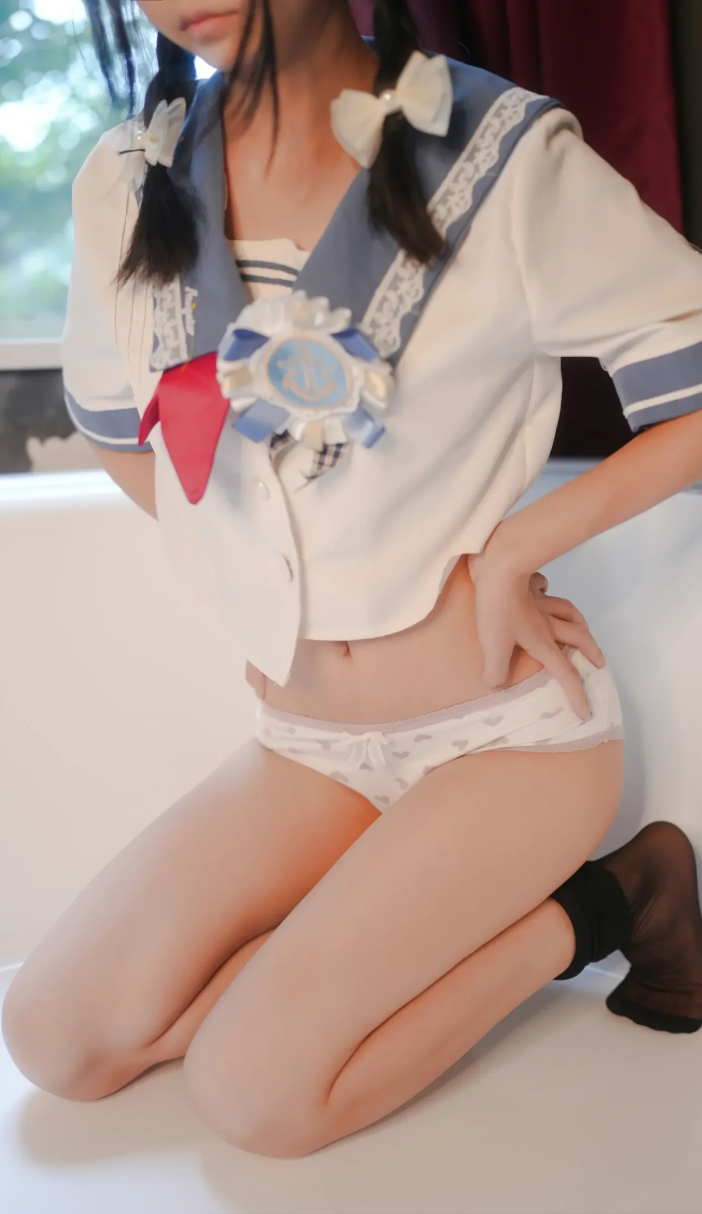 秋名山 – 小婕水手服黑丝 Cosplay-第16张