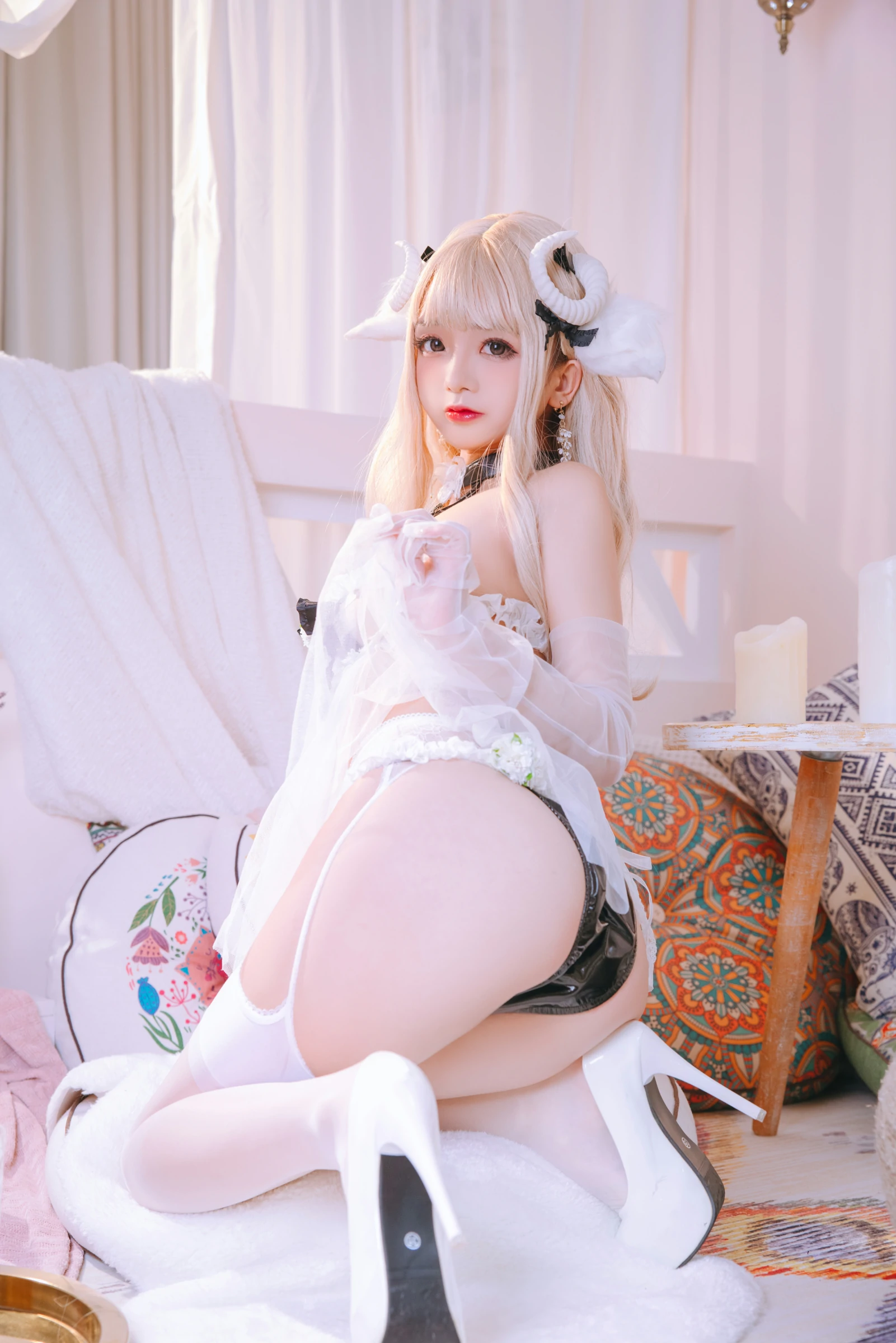 日奈娇 – 白小绵羊 Cosplay-第66张
