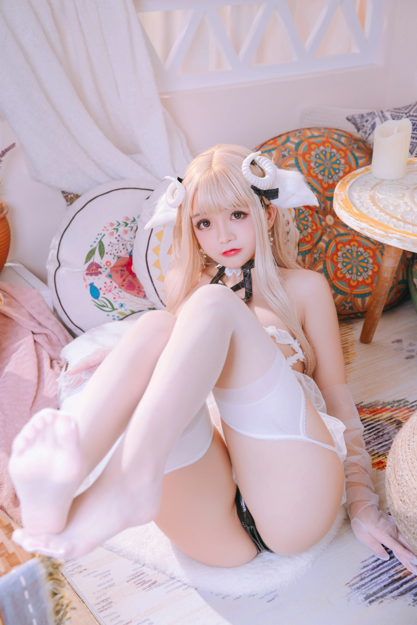 日奈娇 – 白小绵羊 Cosplay-第67张