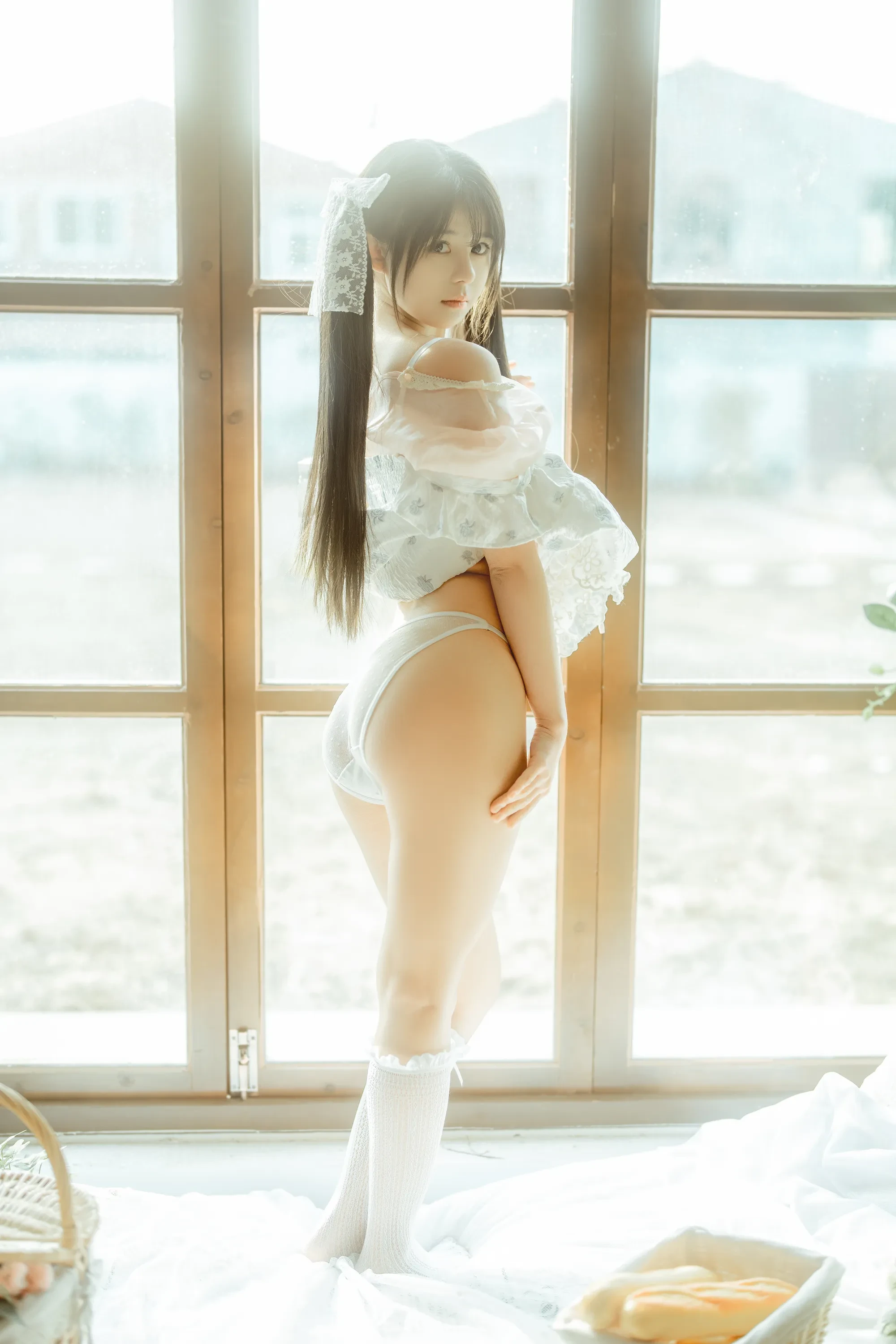 rua阮阮 – 花房 小裙子 Cosplay-第22张