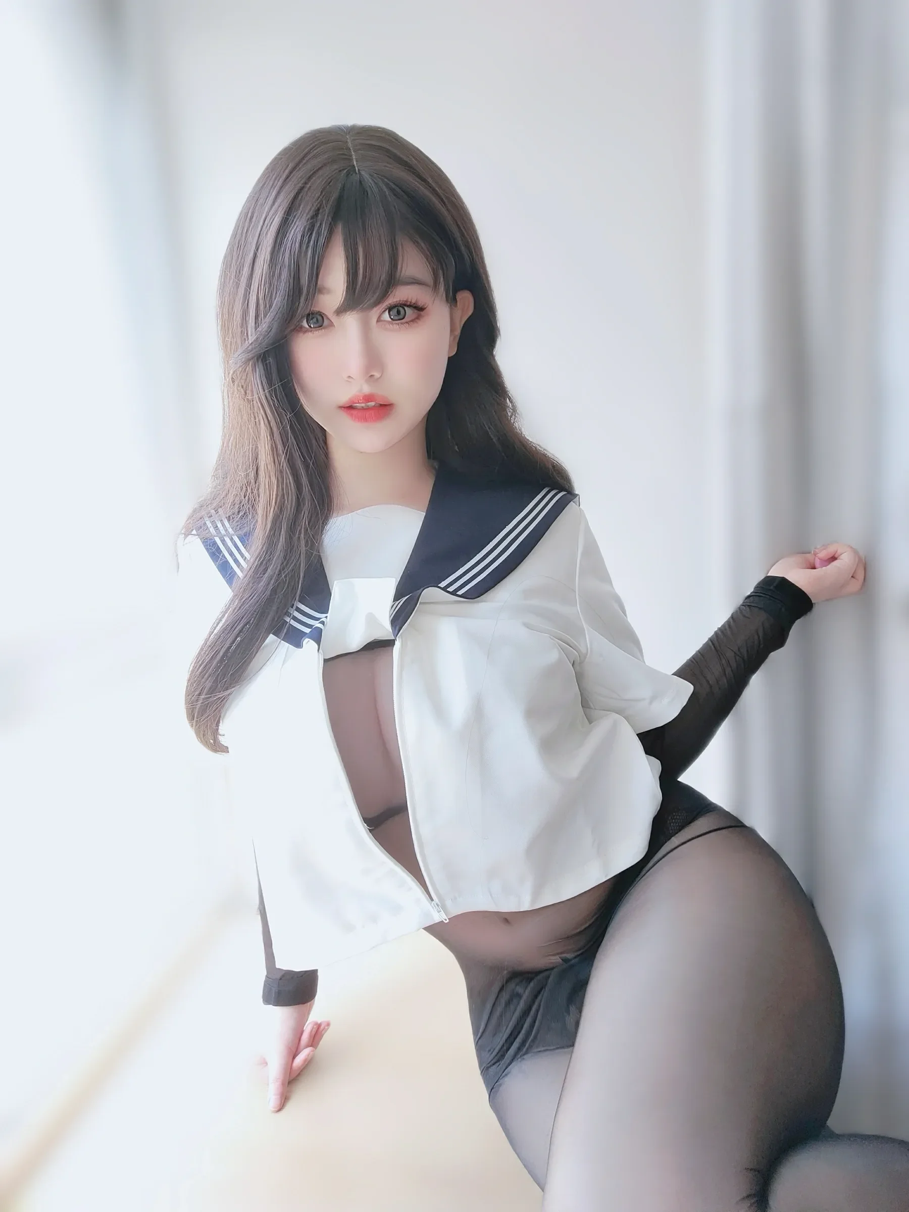 女主K – 性感水手服妹妹 Cosplay-第18张