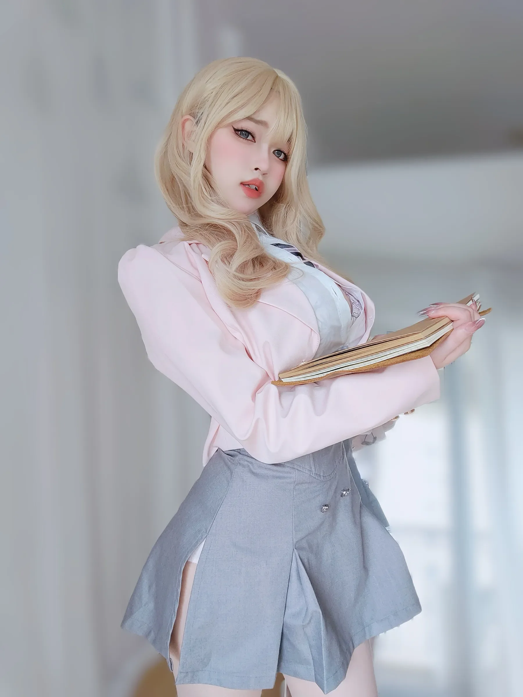女主K – 催眠傲娇的前辈 Cosplay-第5张