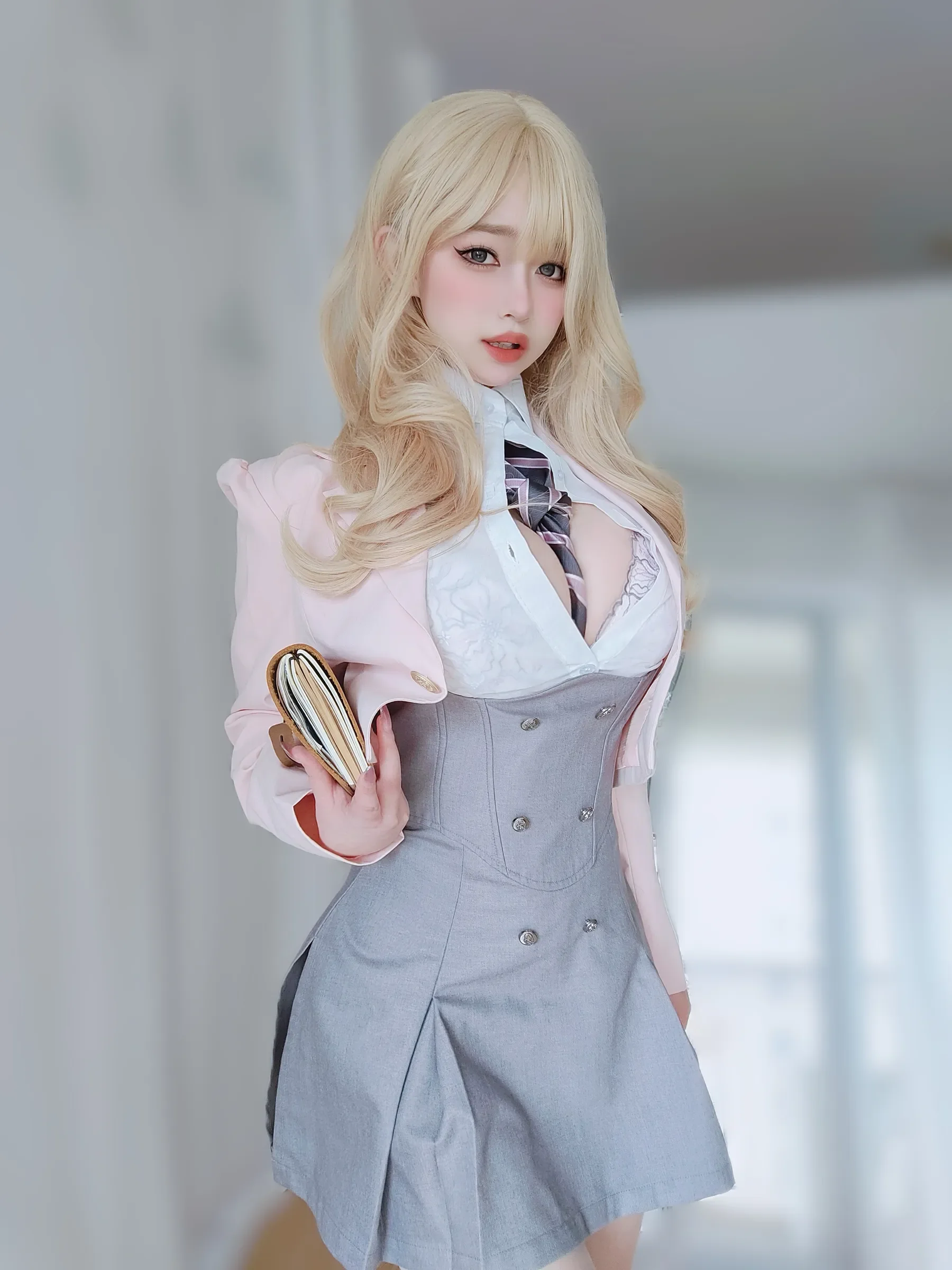 女主K – 催眠傲娇的前辈 Cosplay-第3张