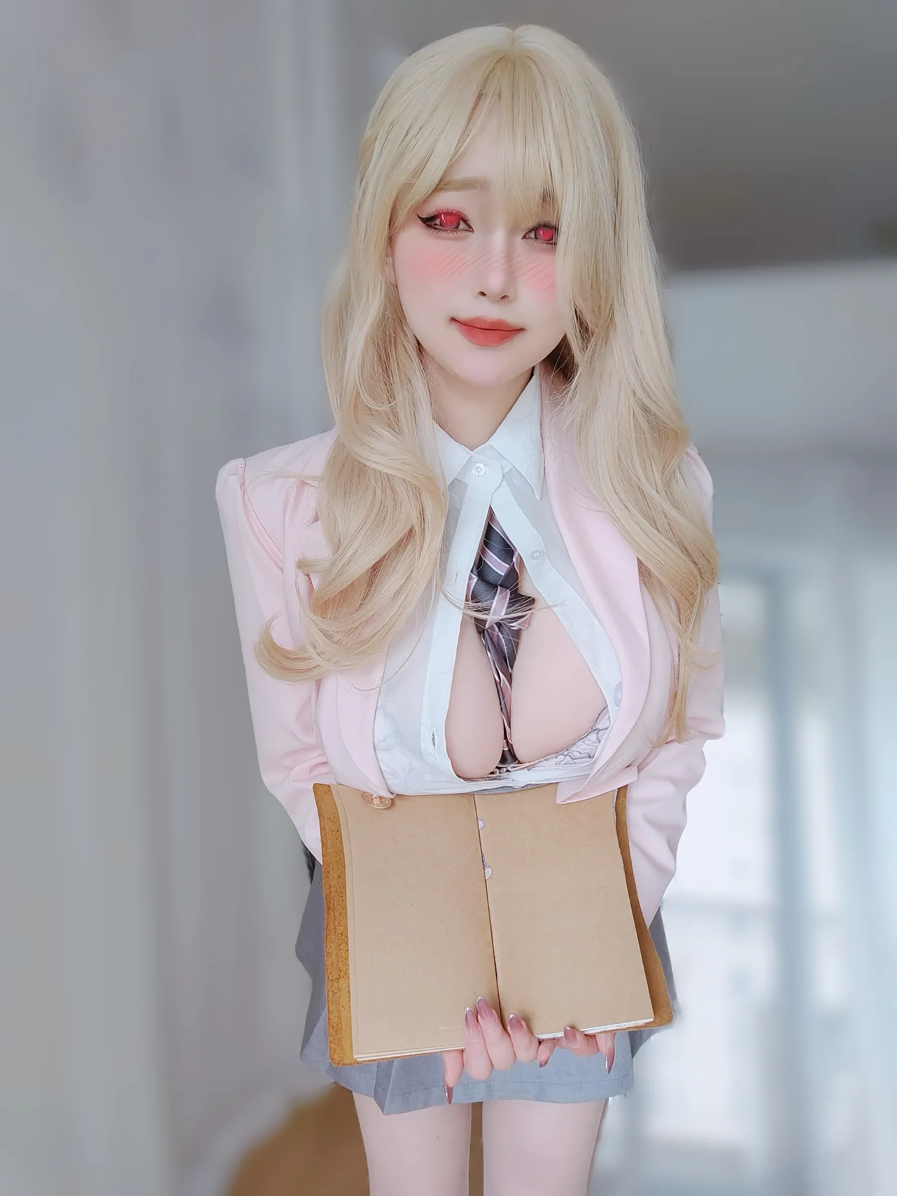 女主K – 催眠傲娇的前辈 Cosplay-第6张