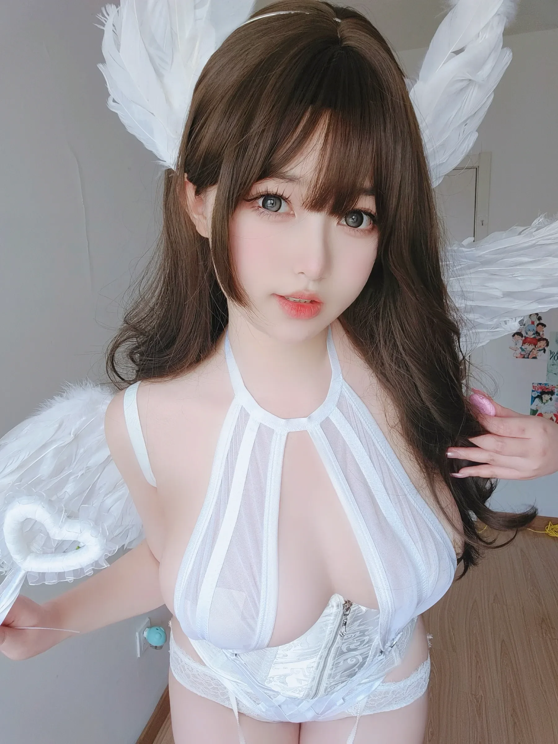 女主K – 工口天使 Cosplay-第1张