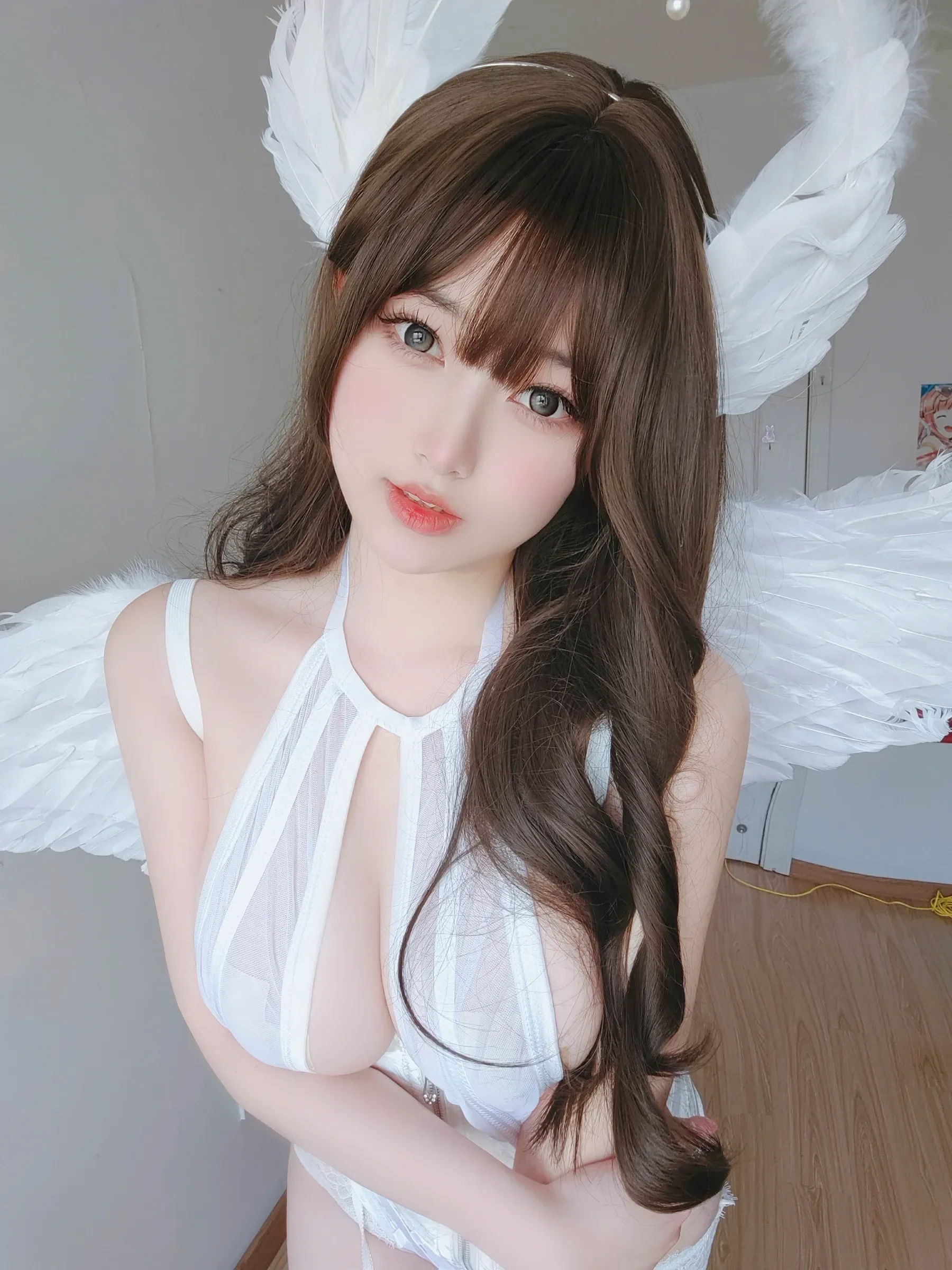 女主K – 工口天使 Cosplay-第4张