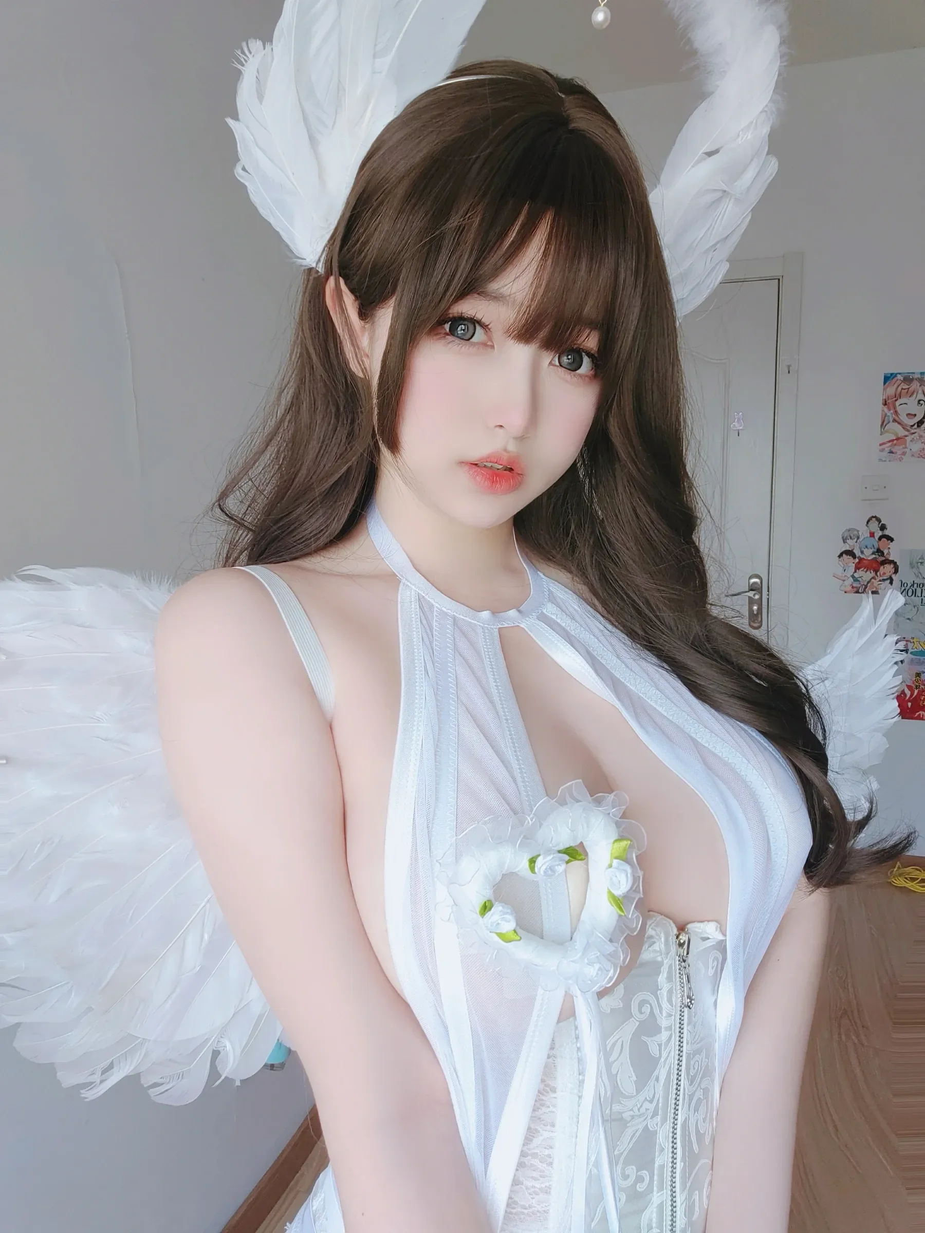女主K – 工口天使 Cosplay-第5张