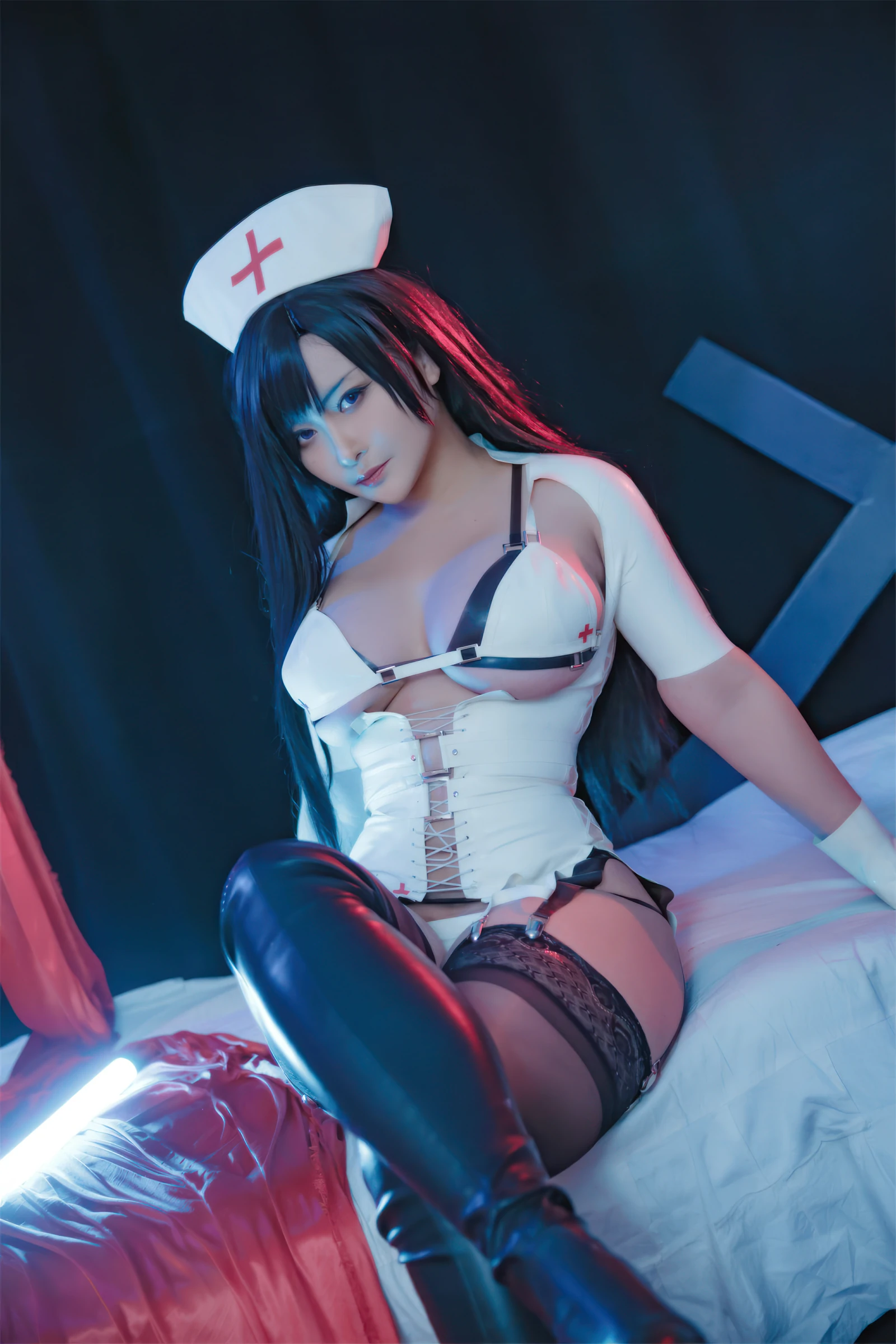 洛璃 LoLiSAMA – 蒂法护士 Cosplay-第62张