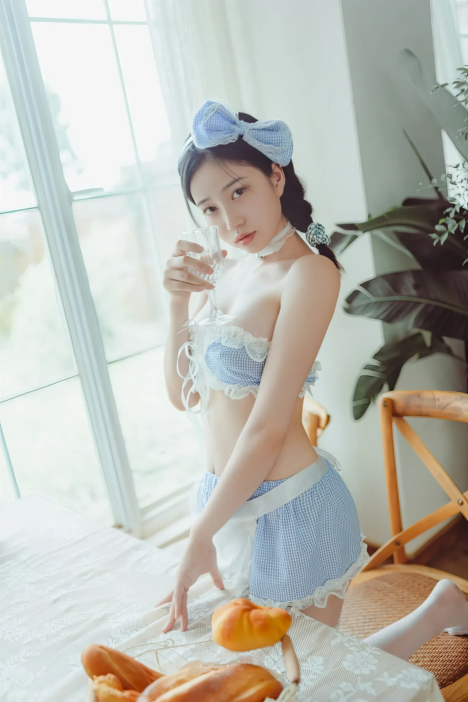 年年Nnian – 厨娘 Cosplay-第3张