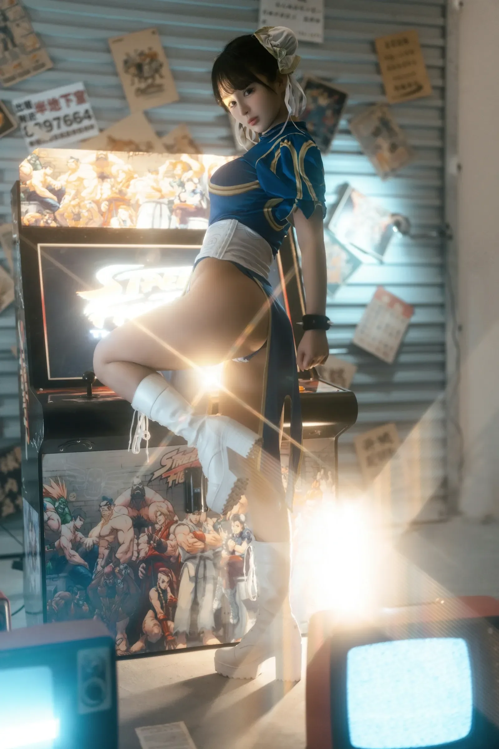 桜井宁宁 – 电玩春丽 Cosplay-第1张