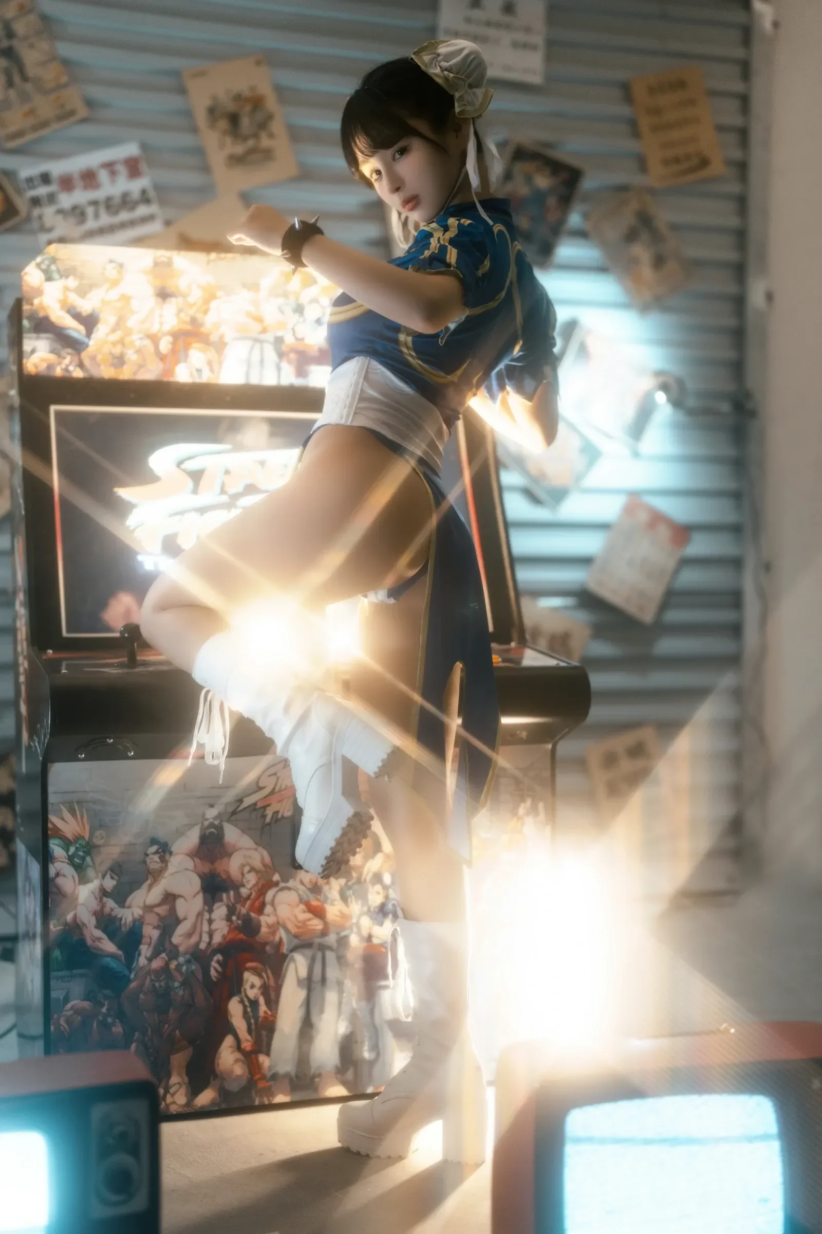 桜井宁宁 – 电玩春丽 Cosplay-第2张