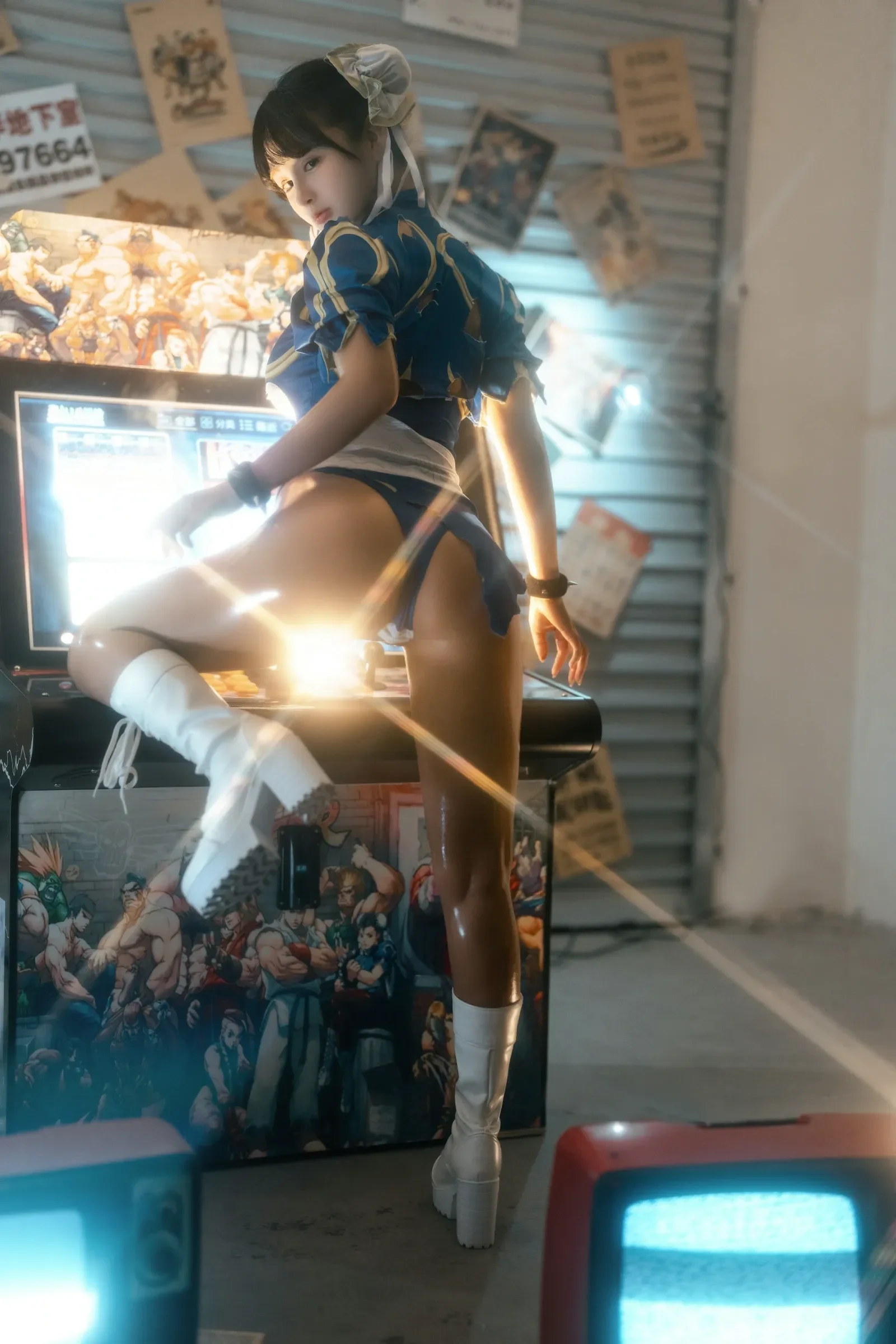 桜井宁宁 – 电玩春丽 Cosplay-第4张