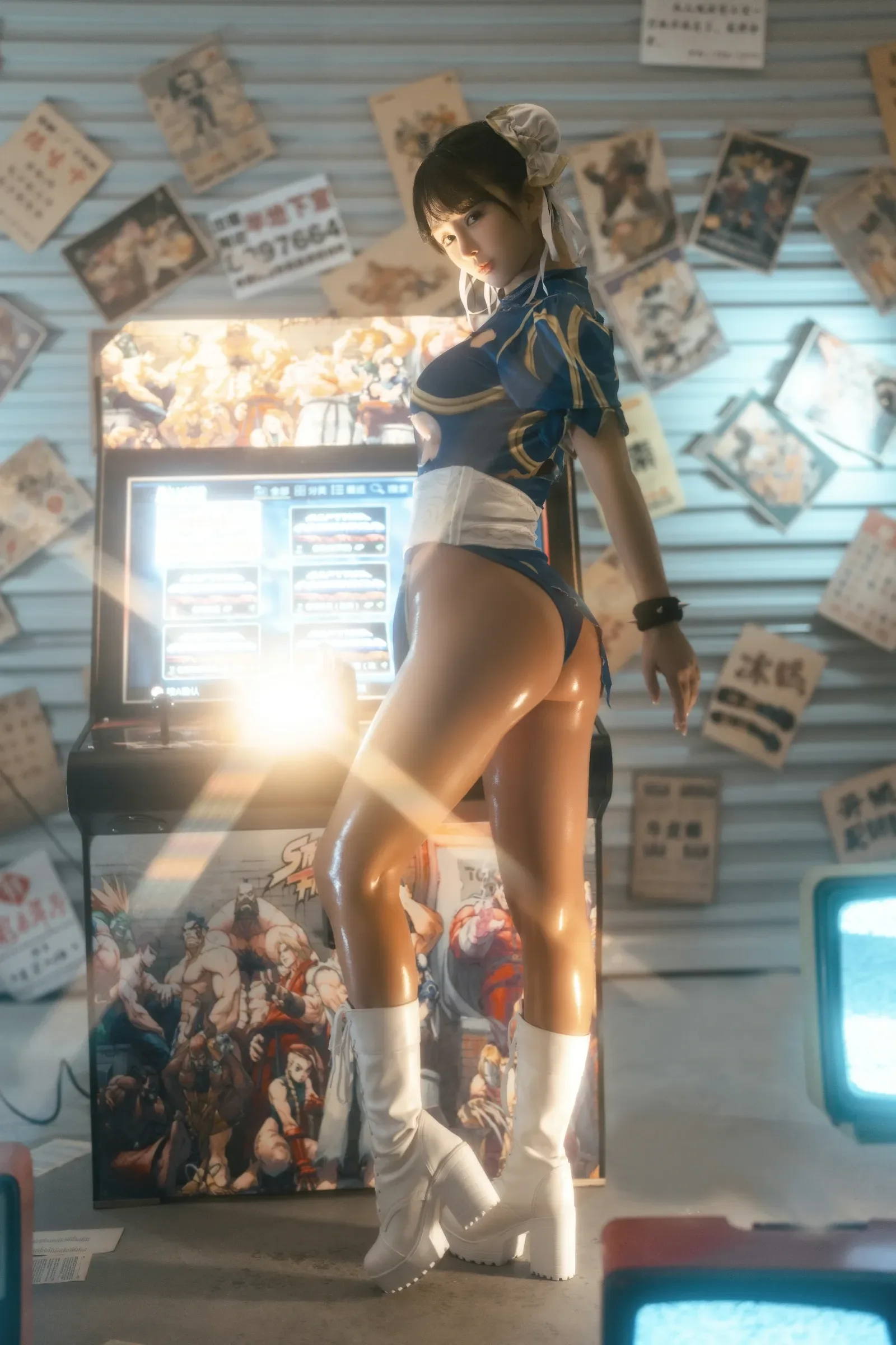桜井宁宁 – 电玩春丽 Cosplay-第8张