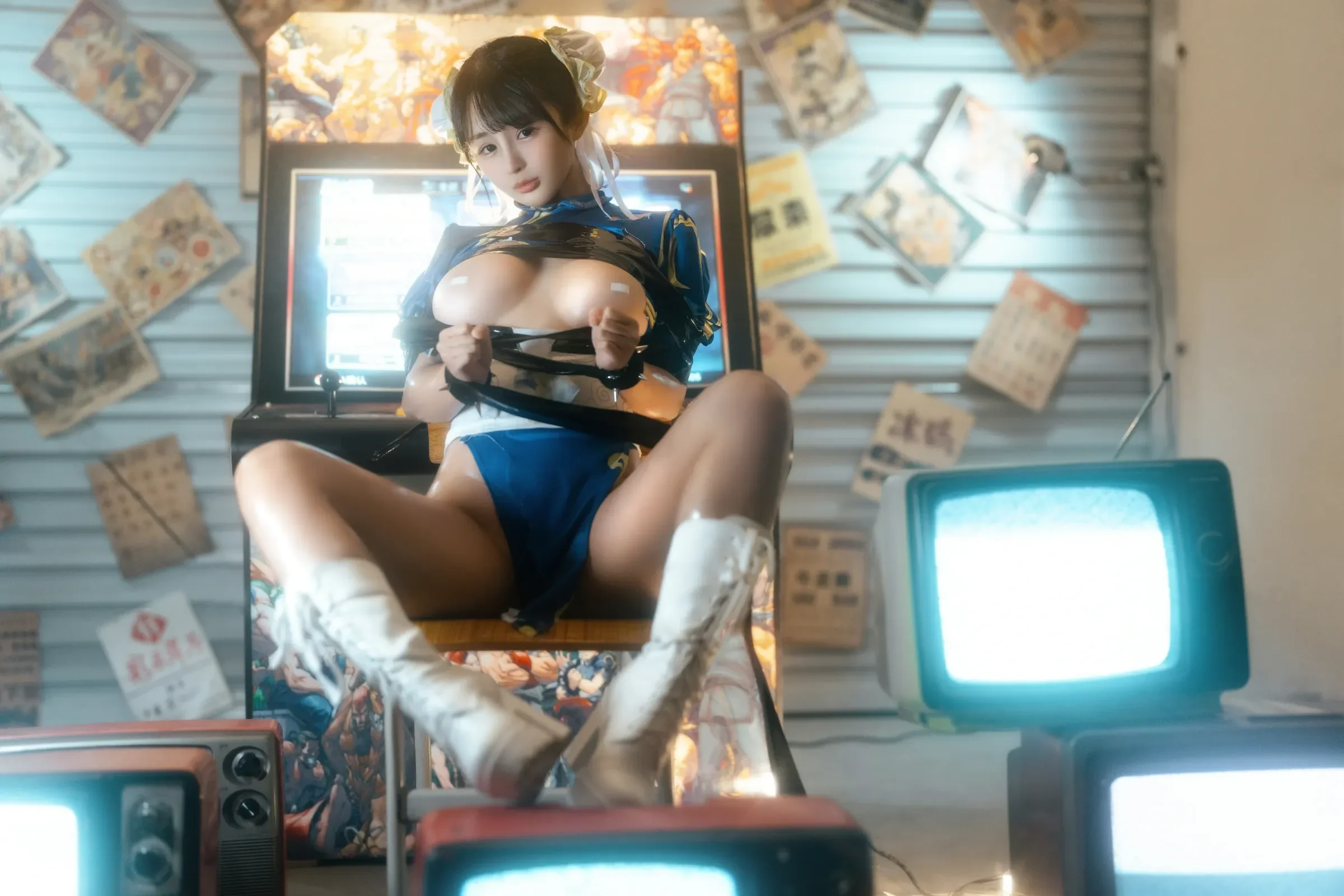 桜井宁宁 – 电玩春丽 Cosplay-第11张