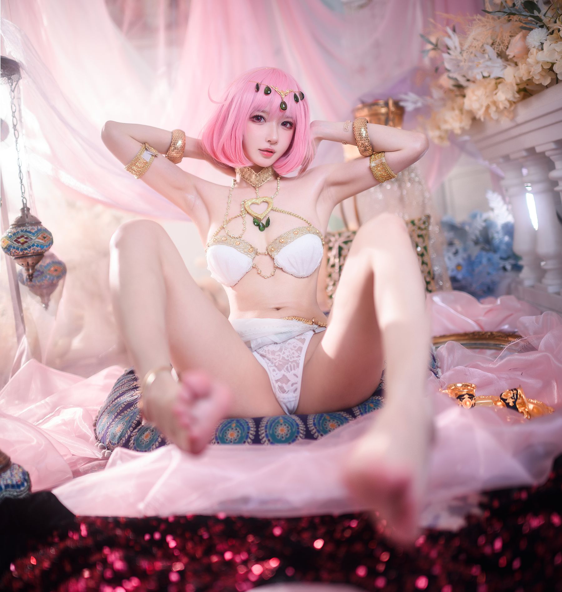 阿包也是兔娘 – 出包王女 梦梦舞娘 Cosplay-第34张