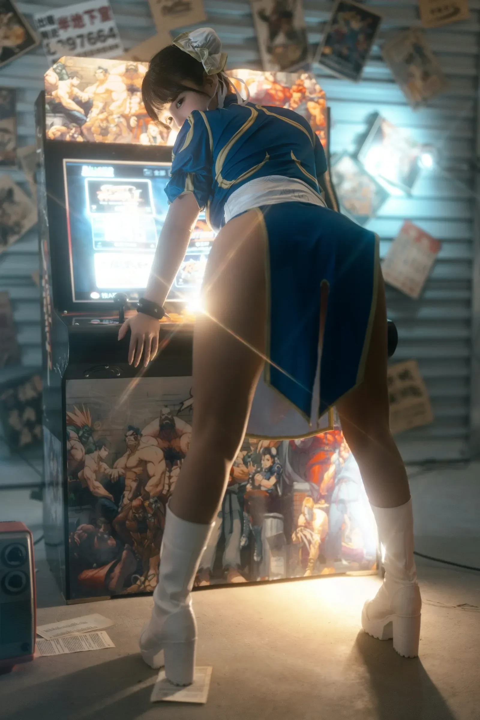 桜井宁宁 – 电玩春丽 Cosplay-第59张