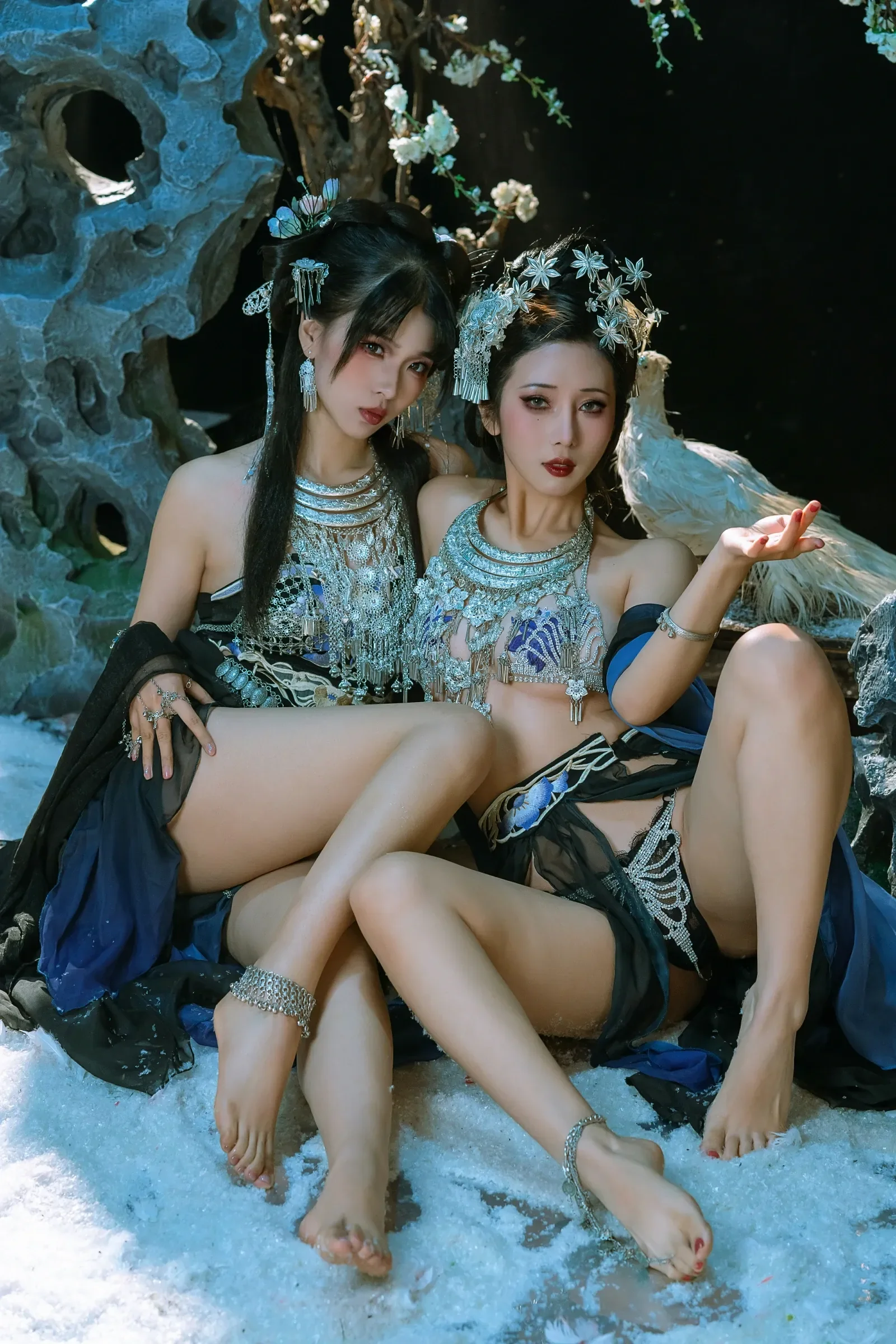 云溪溪轩萧学姐 – 苗疆少女 Cosplay-第11张