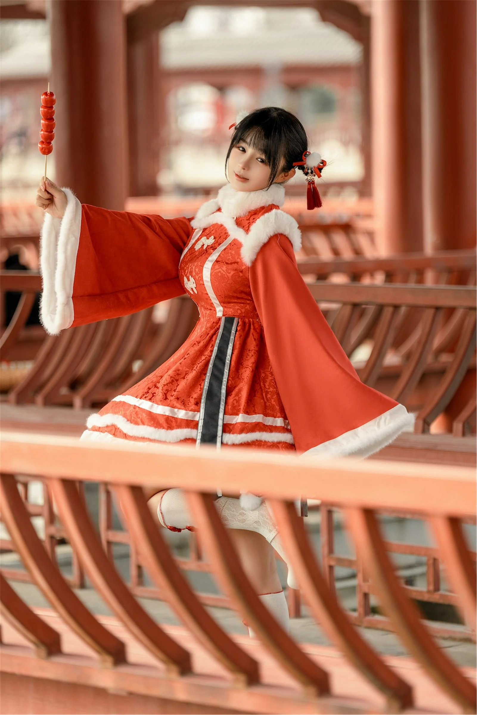 桜井宁宁 – 龙年新年篇 Cosplay-第2张