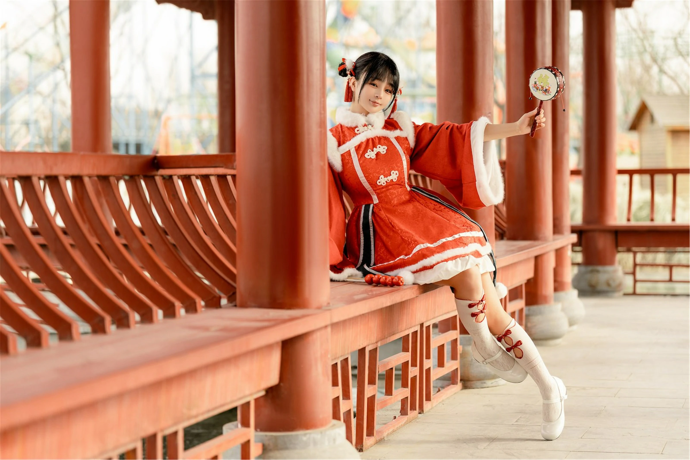 桜井宁宁 – 龙年新年篇 Cosplay-第5张