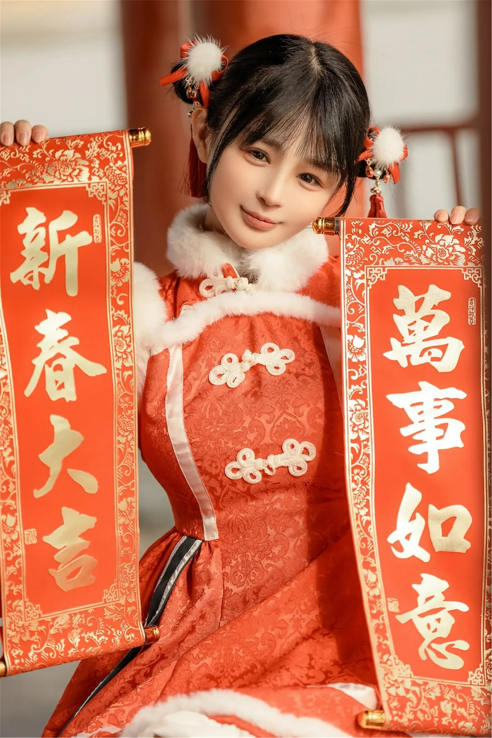 桜井宁宁 – 龙年新年篇 Cosplay-第6张