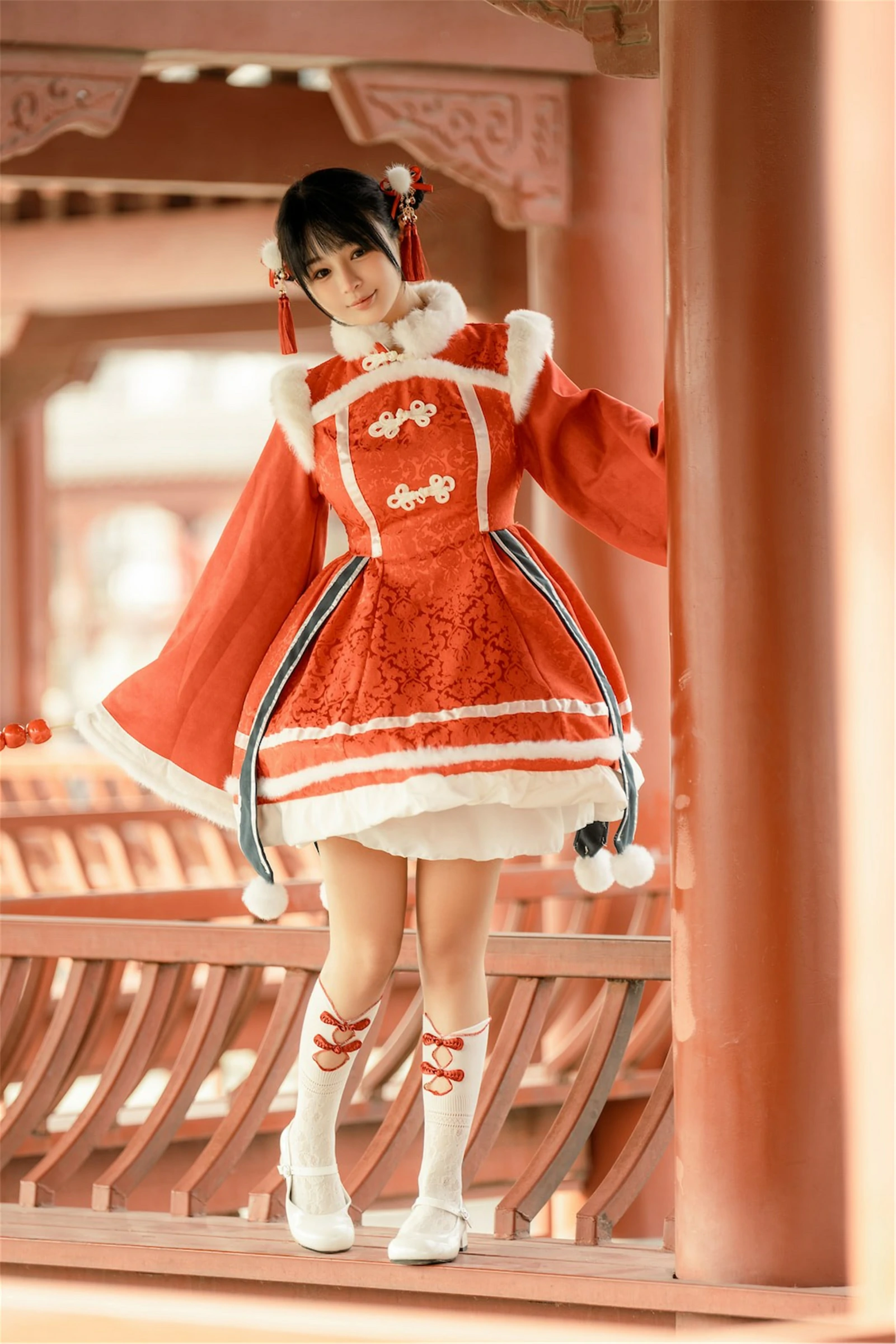 桜井宁宁 – 龙年新年篇 Cosplay-第9张