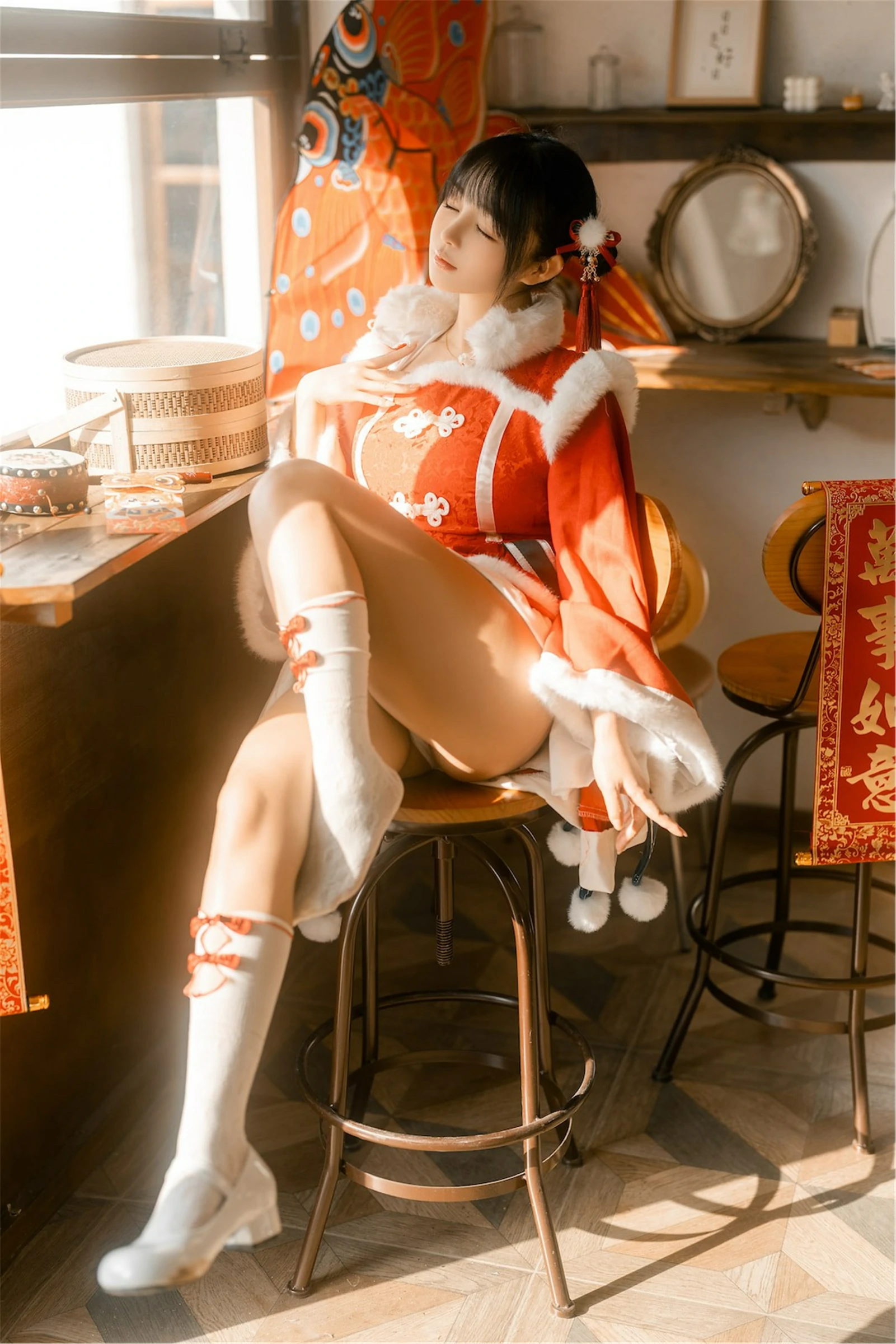 桜井宁宁 – 龙年新年篇 Cosplay-第14张