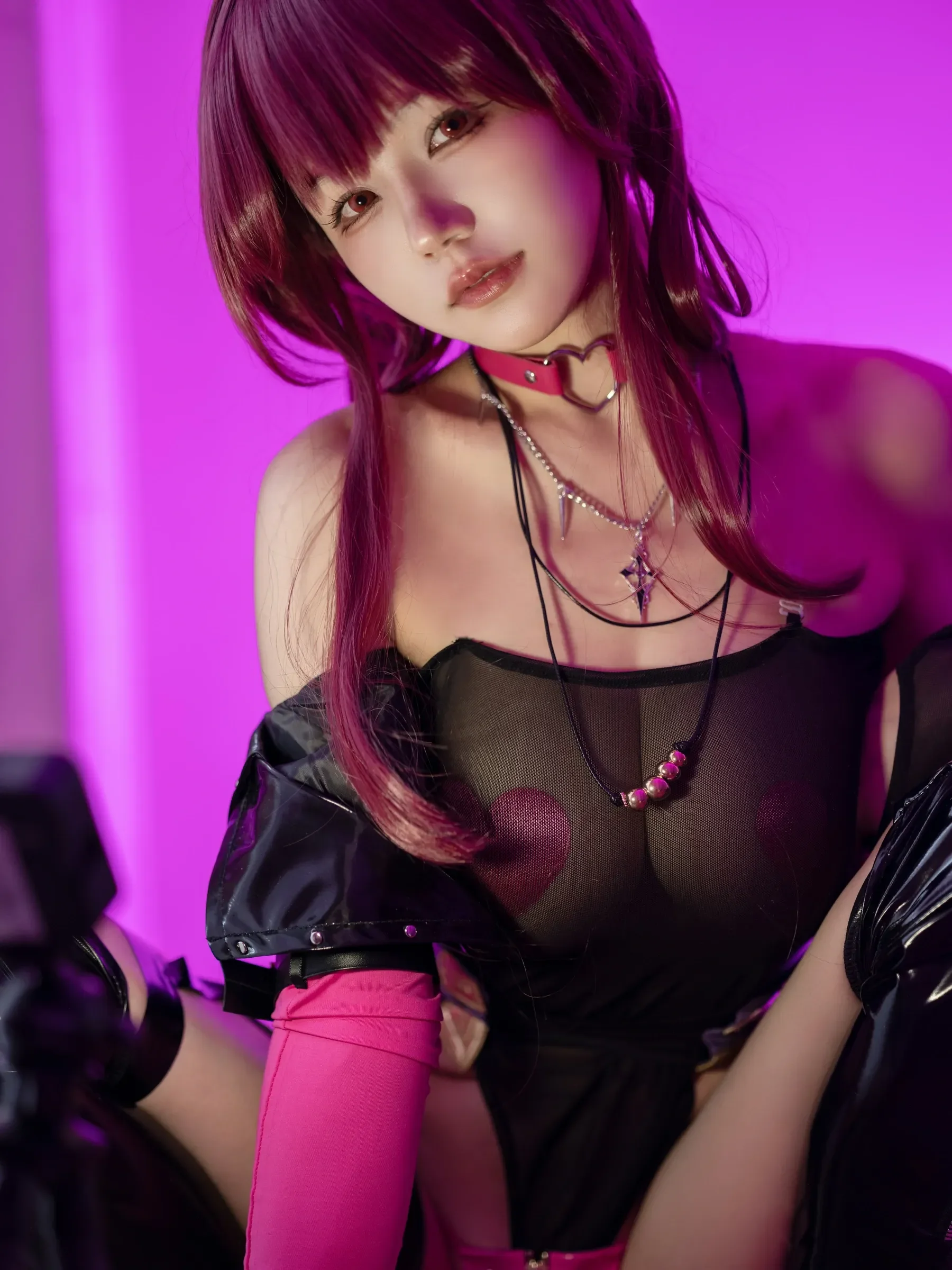 小仓千代w – 崩坏·星穹铁道-卡芙卡同人音乐会 Cosplay-第24张