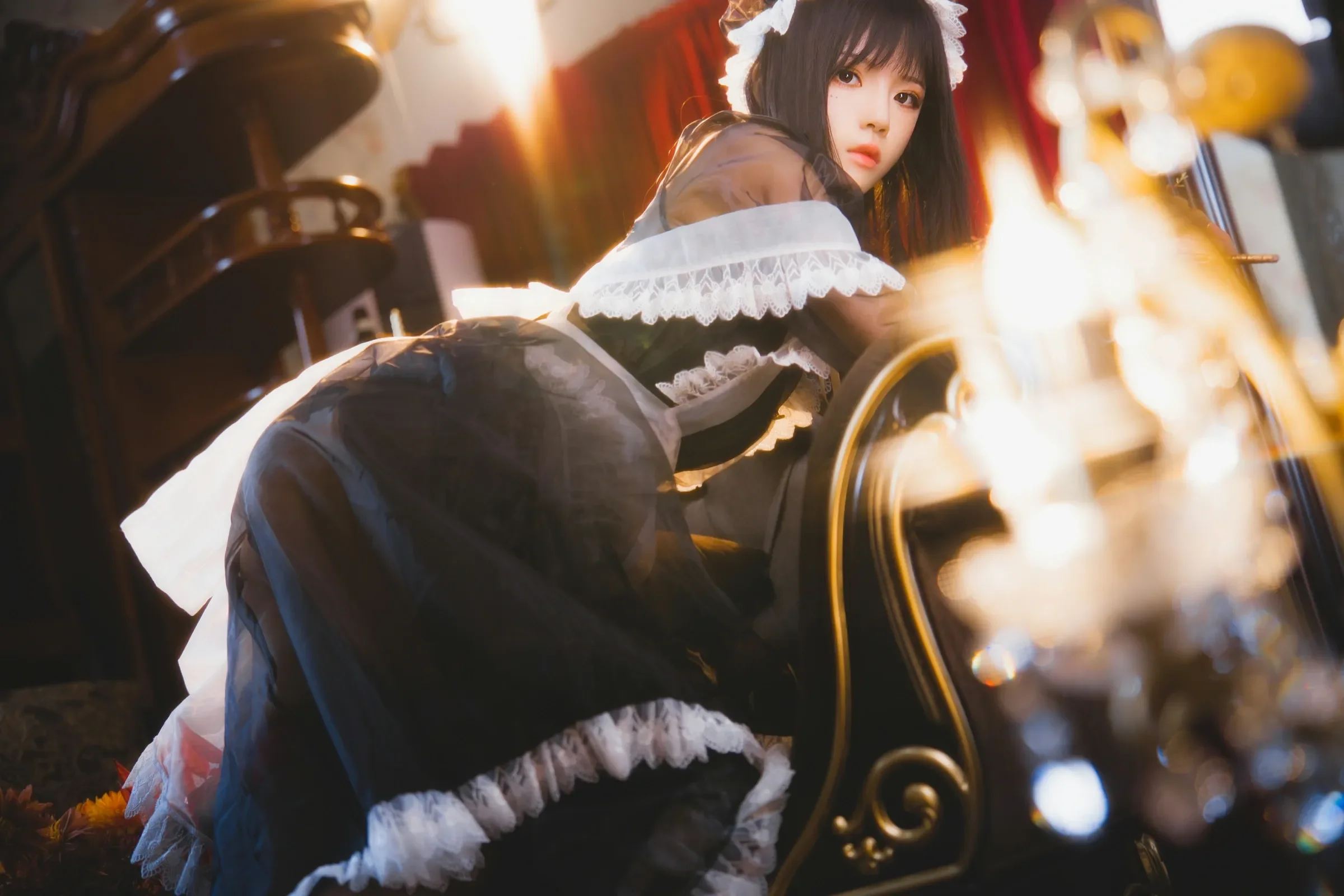 桜桃喵 – 透明女仆 Cosplay-第14张