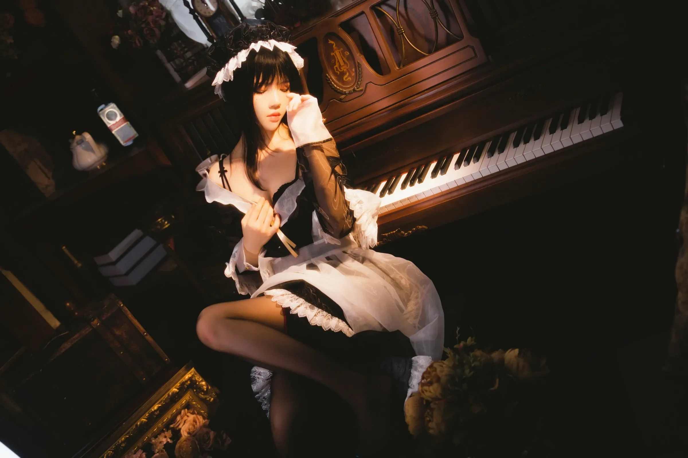 桜桃喵 – 透明女仆 Cosplay-第18张