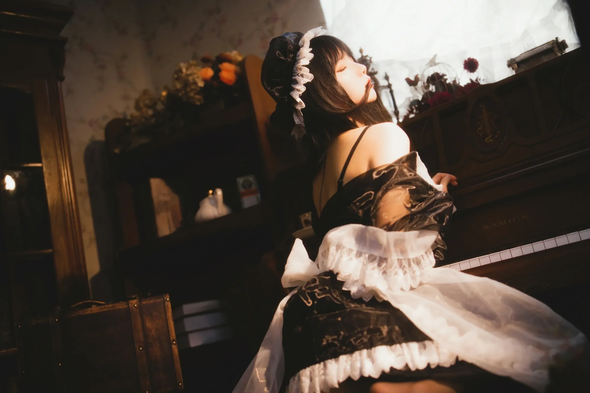 桜桃喵 – 透明女仆 Cosplay-第28张