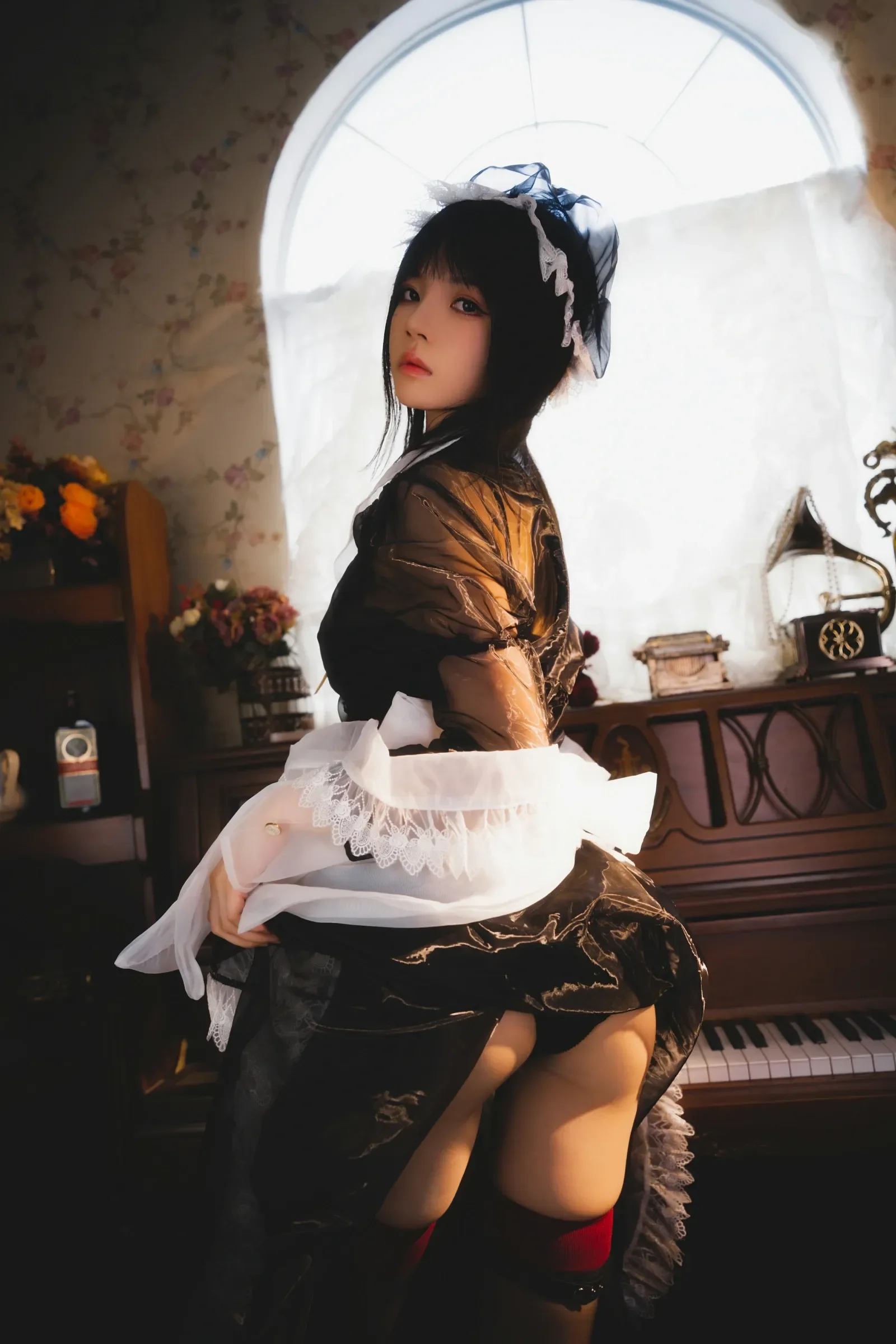 桜桃喵 – 透明女仆 Cosplay-第32张
