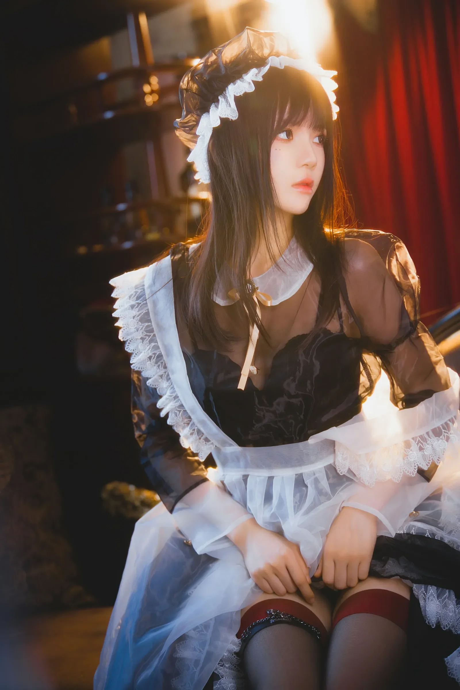 桜桃喵 – 透明女仆 Cosplay-第41张