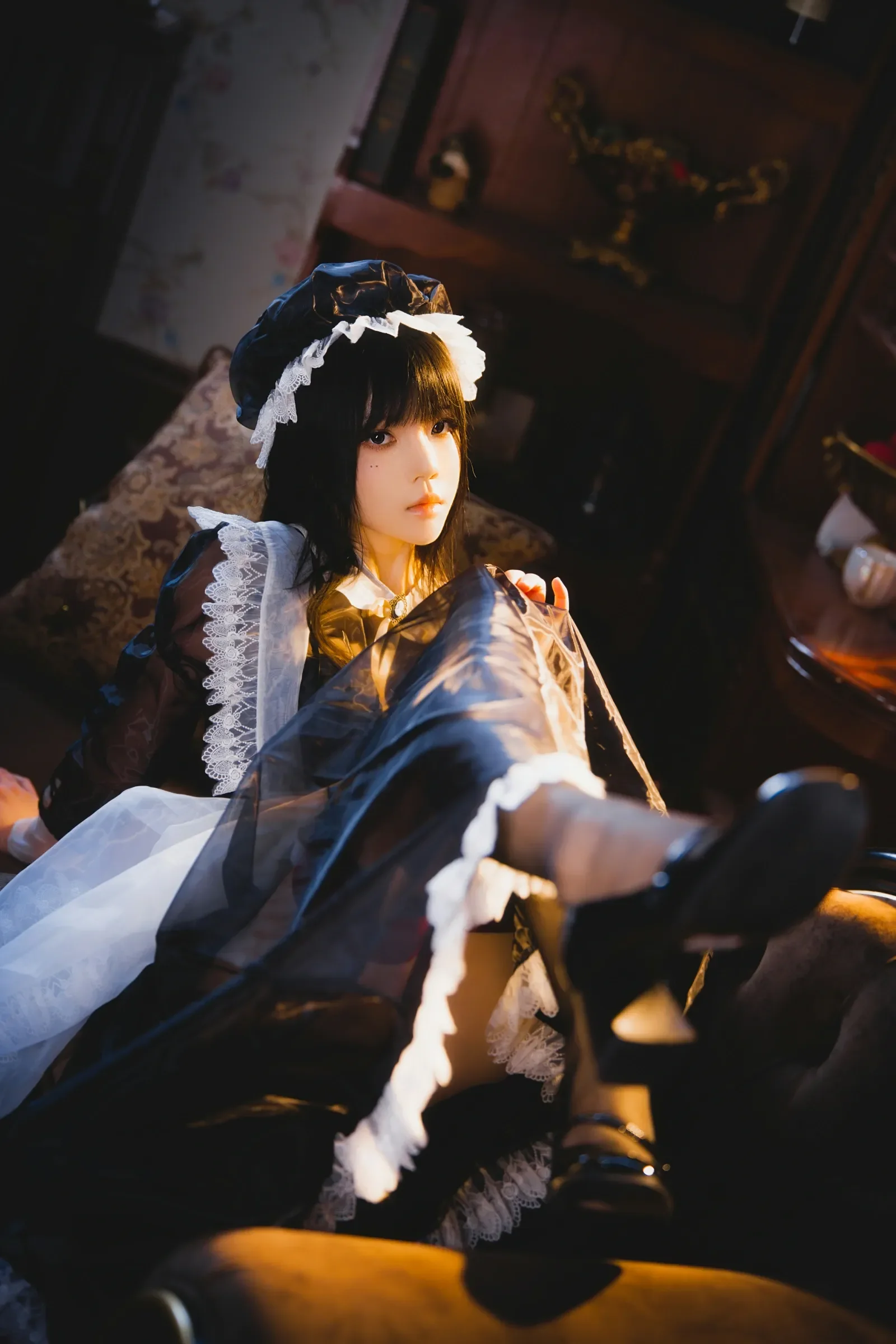桜桃喵 – 透明女仆 Cosplay-第40张