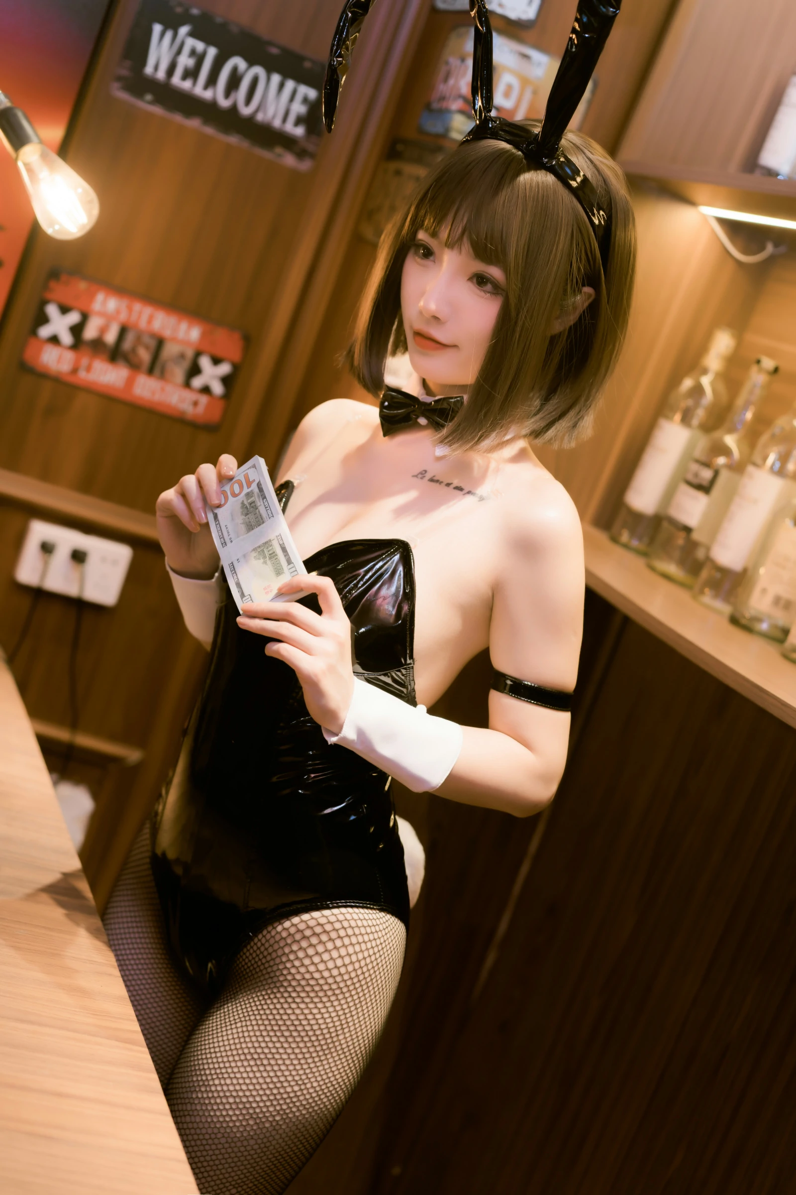 桃良阿宅 – 秘密交易 Cosplay-第5张