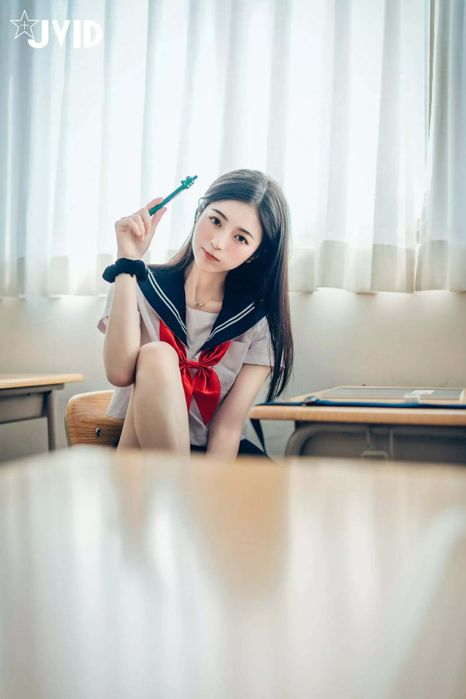 JVID图集 辰辰  老师的课后辅导 Cosplay-第3张
