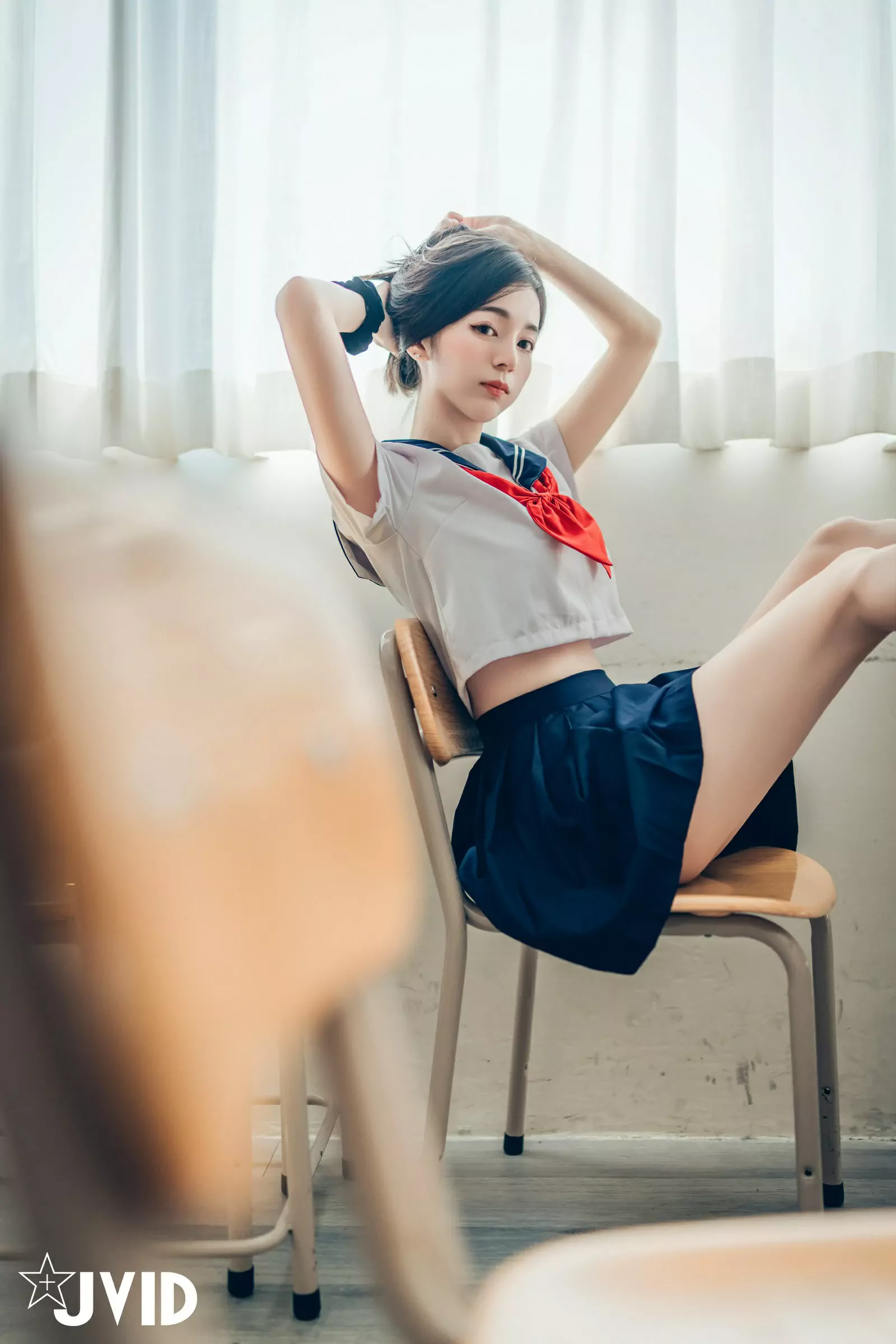JVID图集 辰辰  老师的课后辅导 Cosplay-第6张
