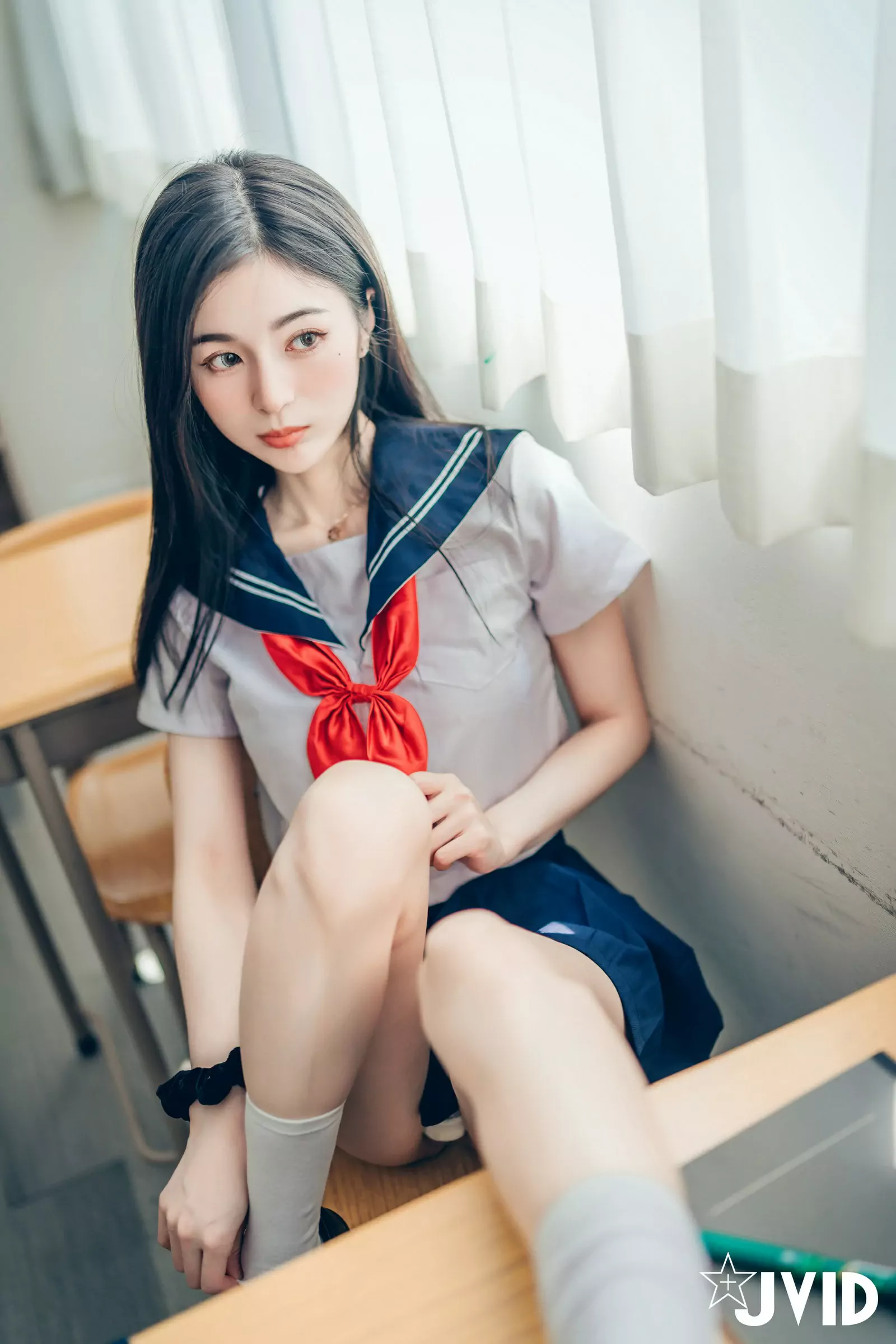 JVID图集 辰辰  老师的课后辅导 Cosplay-第7张