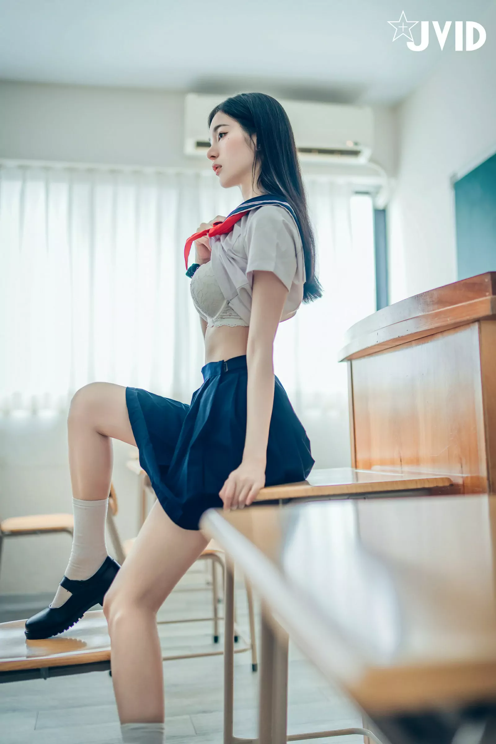 JVID图集 辰辰  老师的课后辅导 Cosplay-第10张