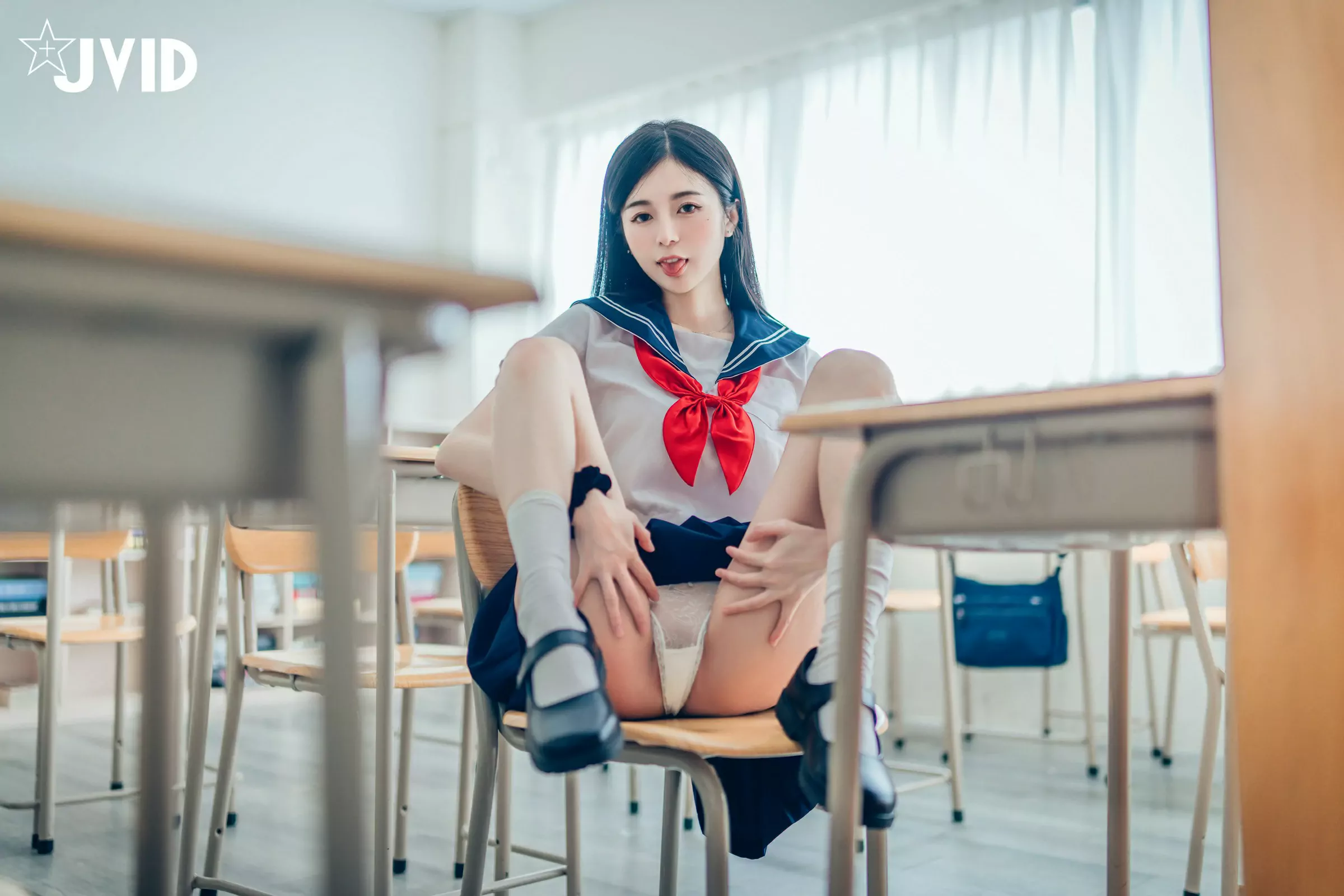 JVID图集 辰辰  老师的课后辅导 Cosplay-第14张