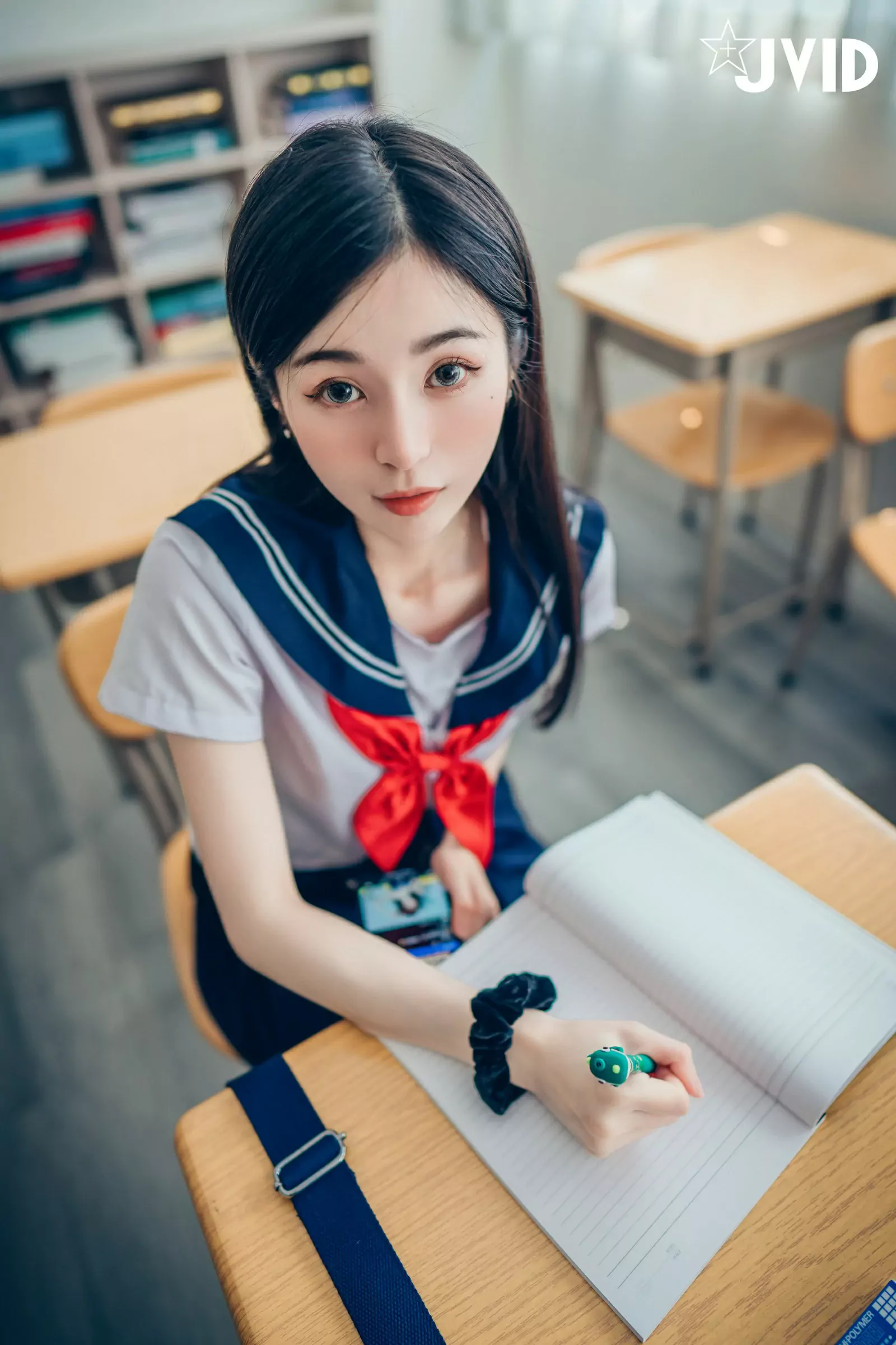 JVID图集 辰辰  老师的课后辅导 Cosplay-第18张