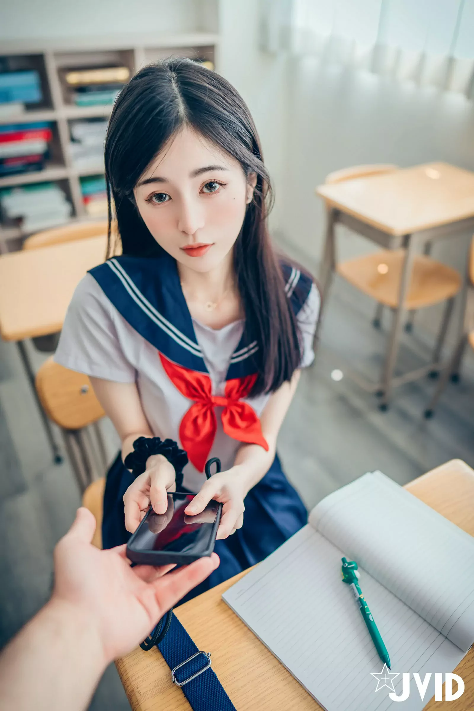 JVID图集 辰辰  老师的课后辅导 Cosplay-第19张