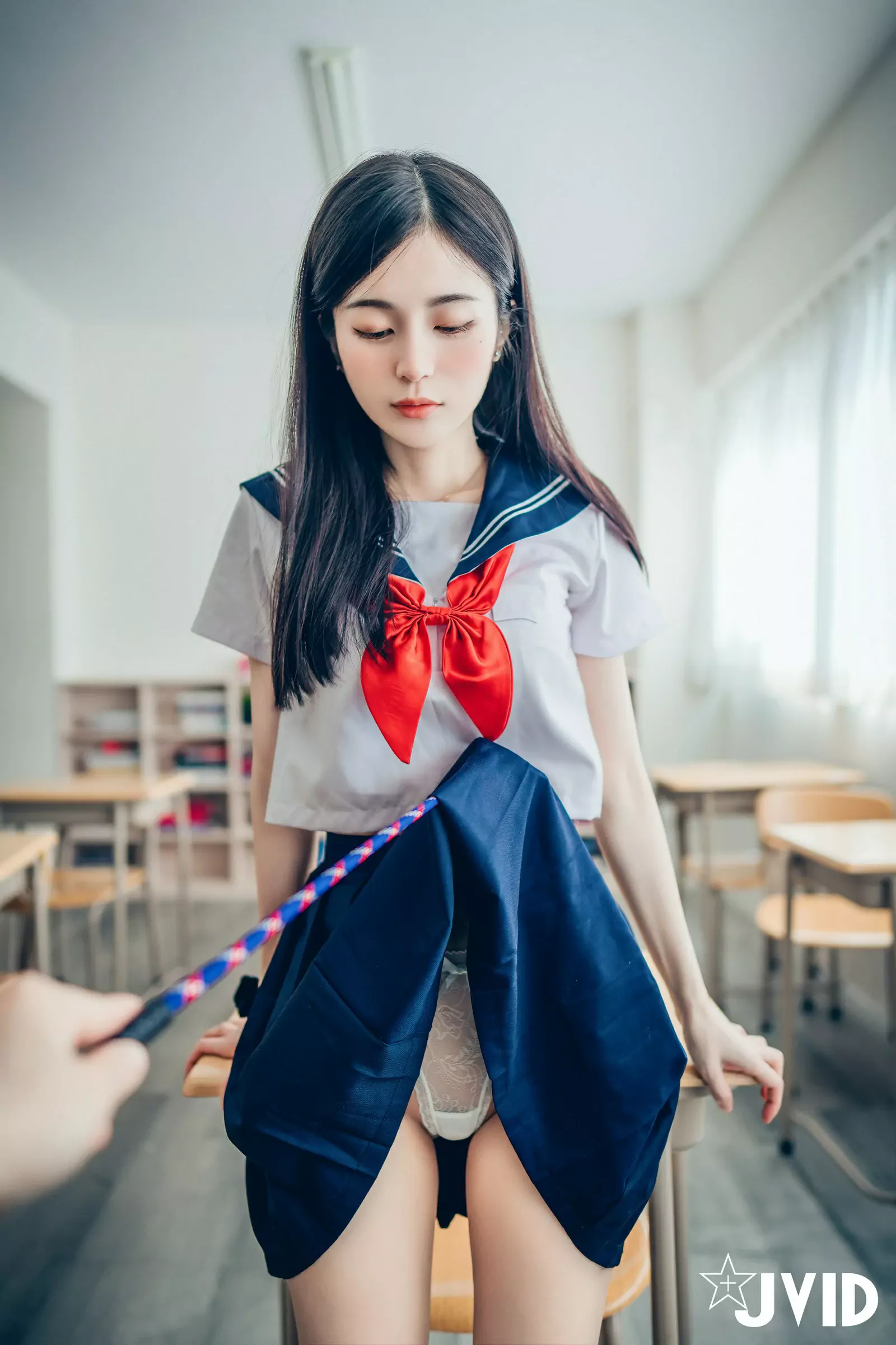 JVID图集 辰辰  老师的课后辅导 Cosplay-第25张