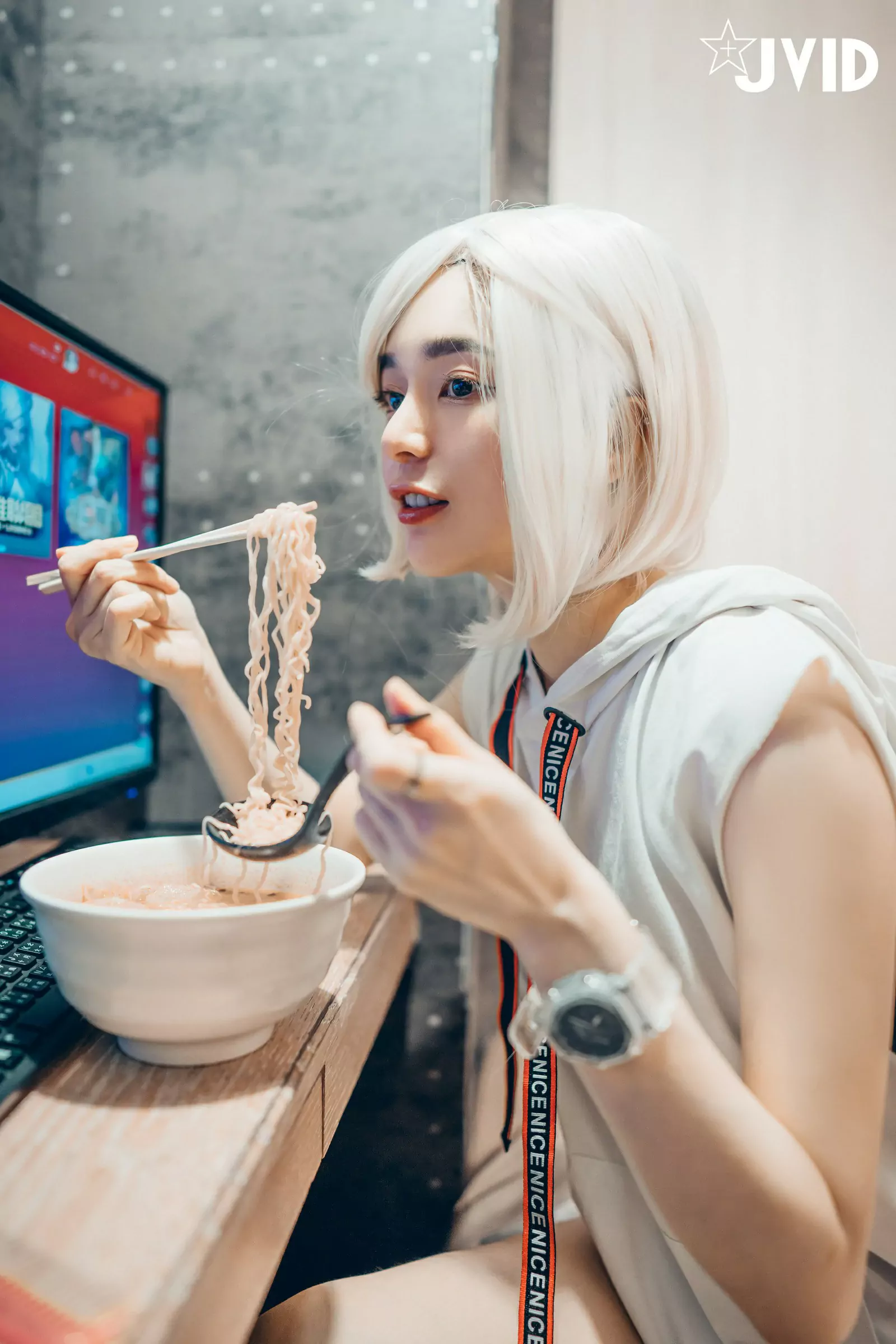 JVID图集 辰辰  翘家少女带回家 Cosplay-第23张