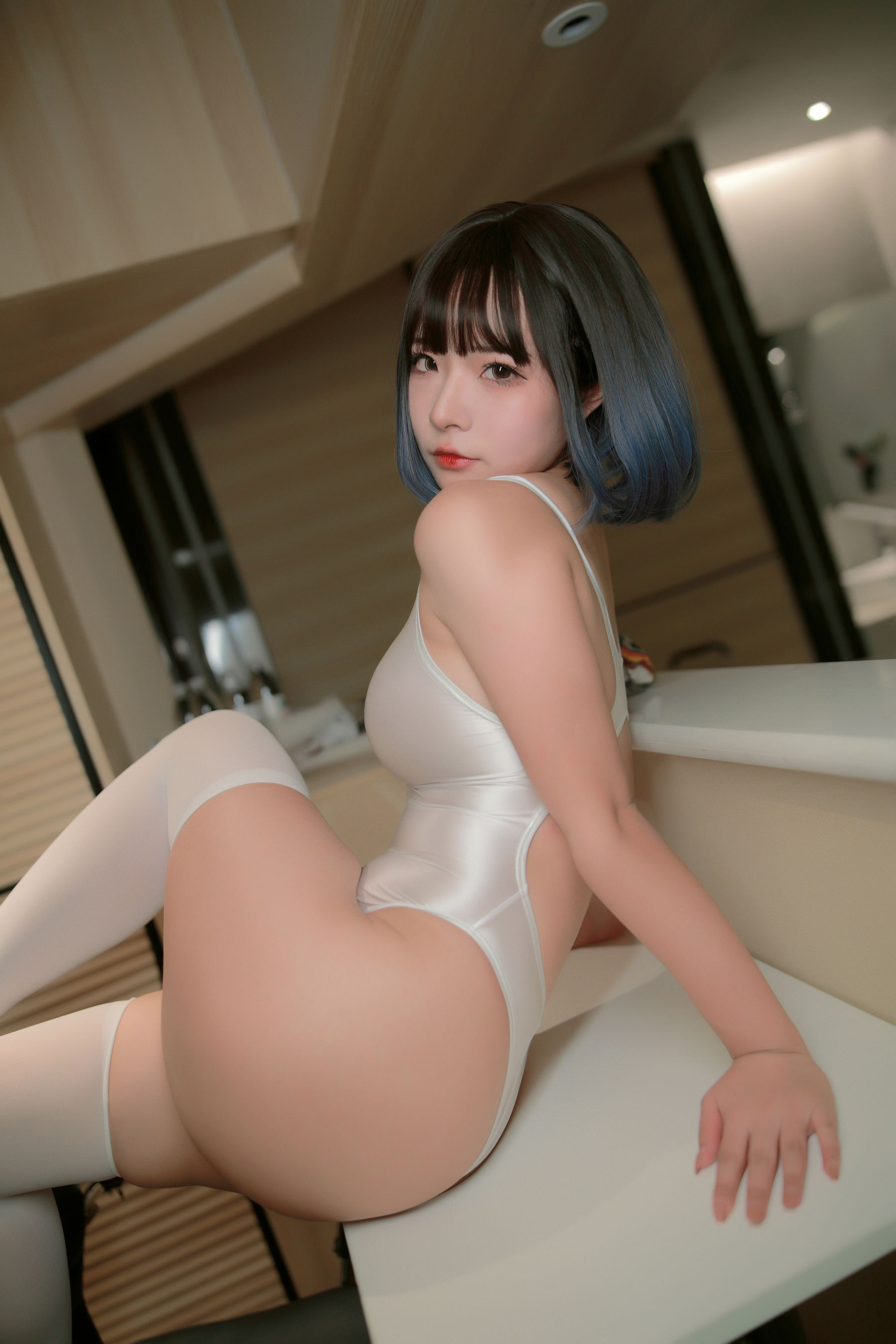 yuuhui玉汇（Kokuhui）– 游泳部学妹 Cosplay-第29张