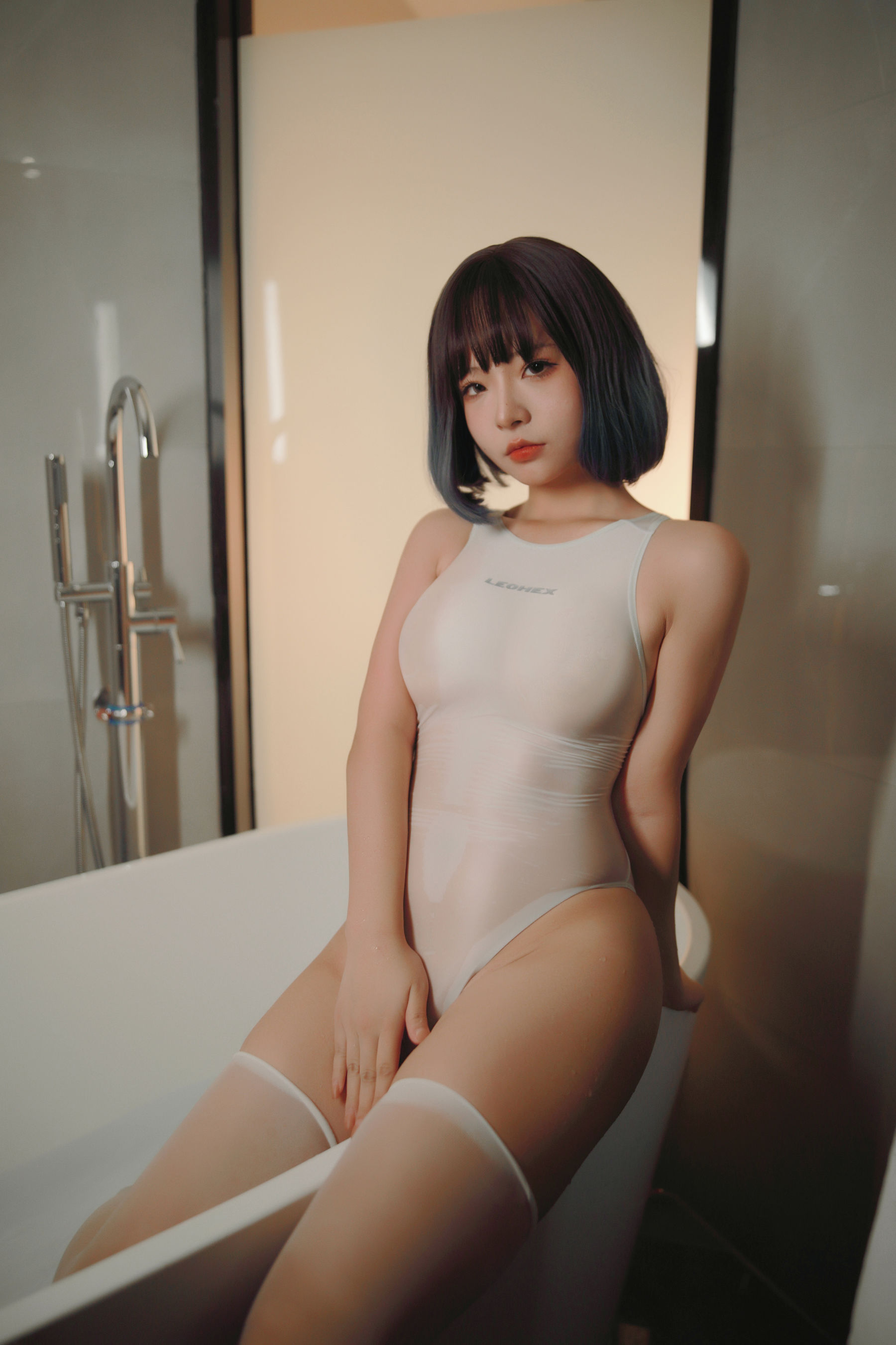 yuuhui玉汇（Kokuhui）– 游泳部学妹 Cosplay-第68张