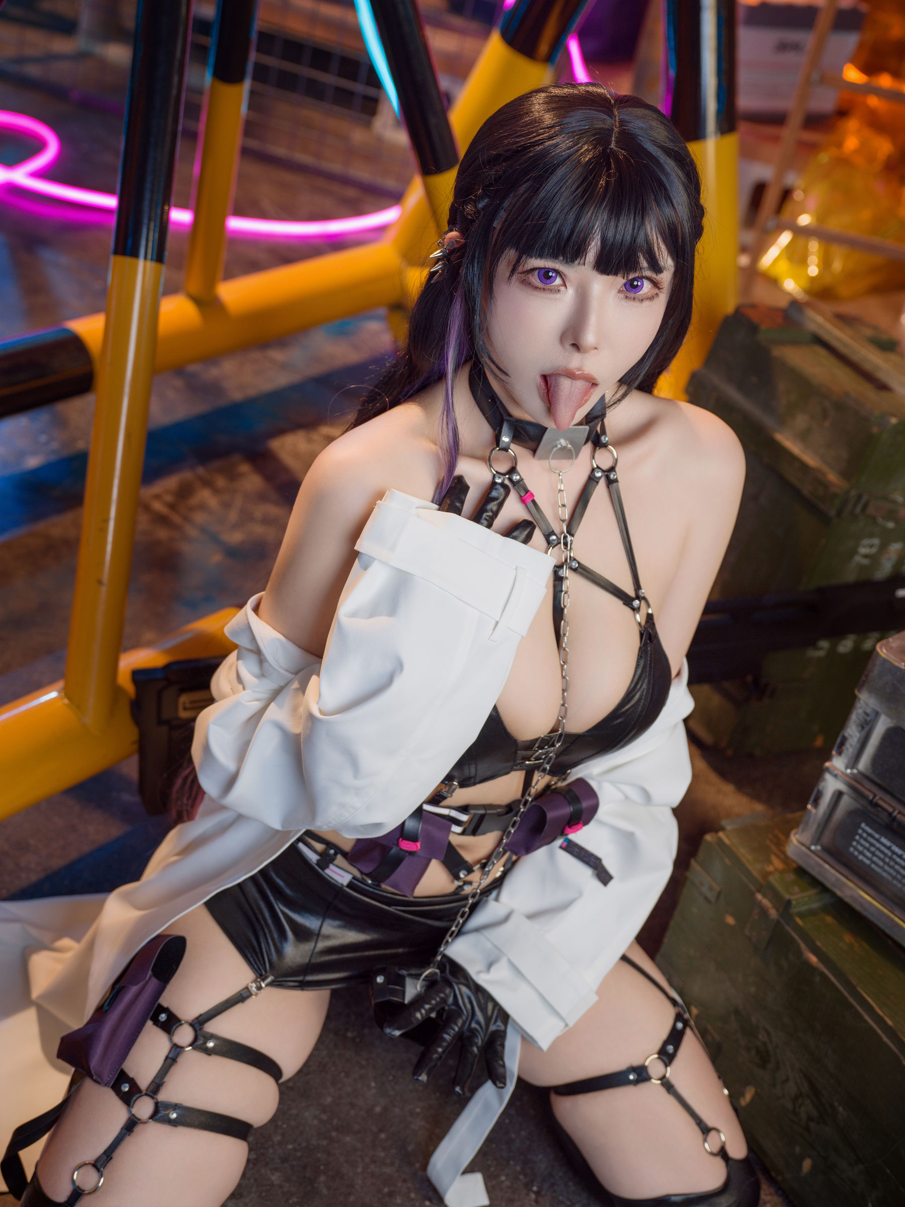 Natsuko夏夏子秋和柯基 – 米哈拉尤妮 Cosplay-第1张